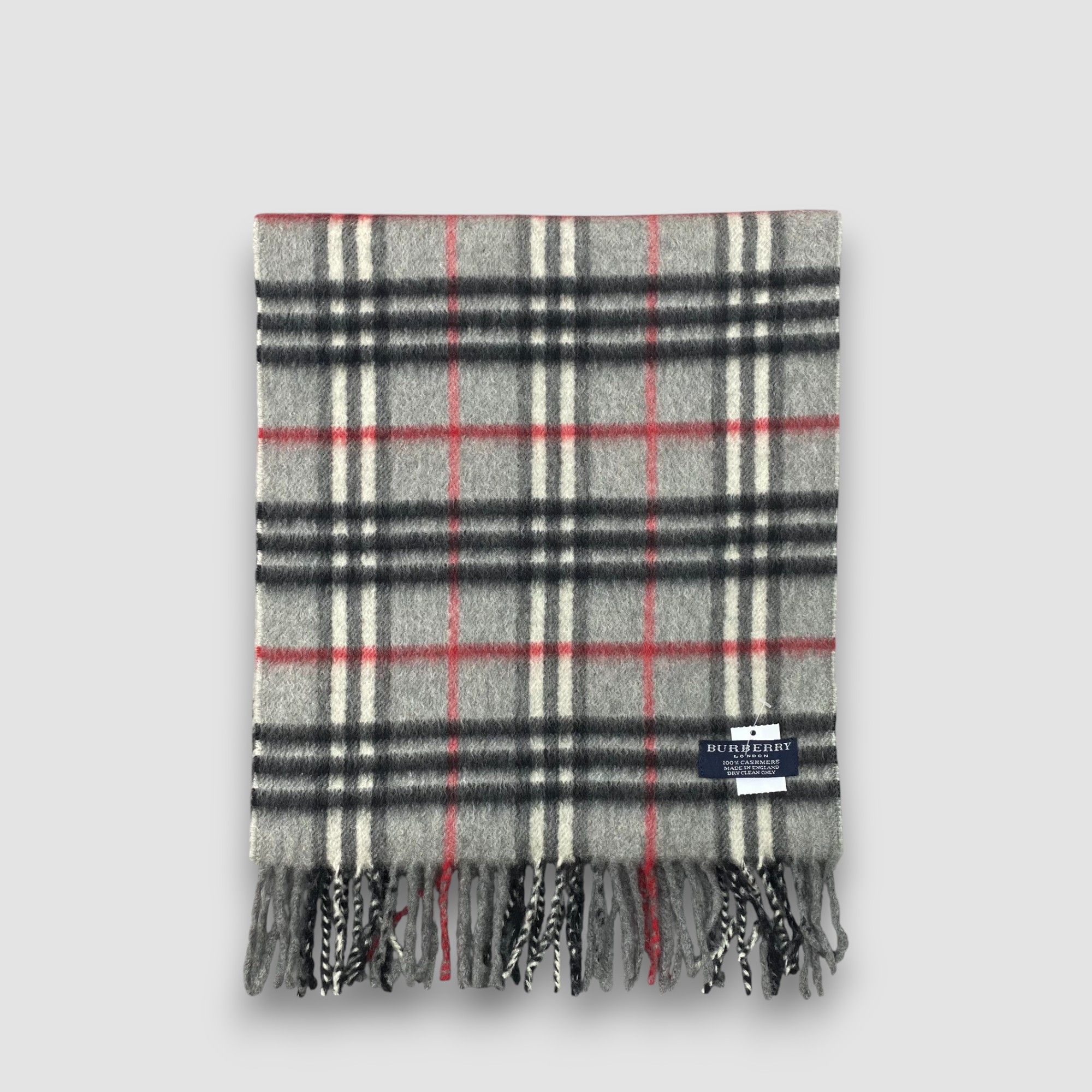 Burberry Vintage Burberry Scarf Muffler Wool Cashmere Winter Scarves Size ONE SIZE - 2 Thumbnail