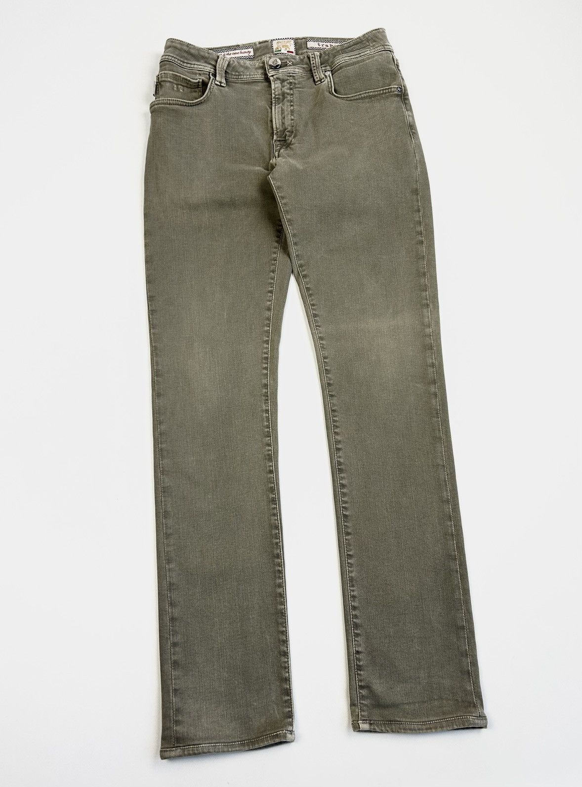 Other Rare Sartoria Tramarossa Jeans 1967 Luxury Men's Denim Pants Size US 32 / EU 48 - 2 Thumbnail