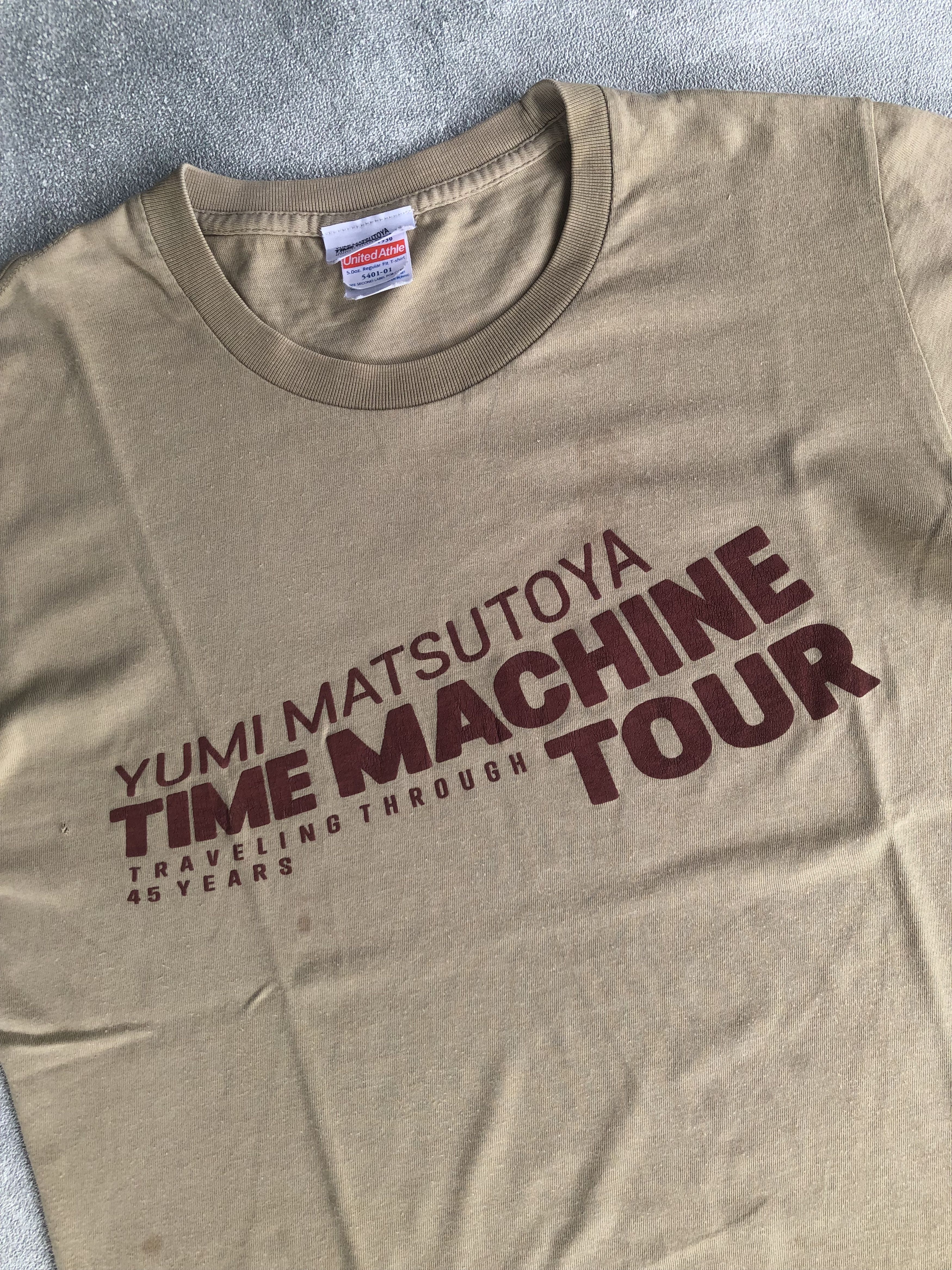 Band Tee Yumi Matsutoya Time Machine Tour