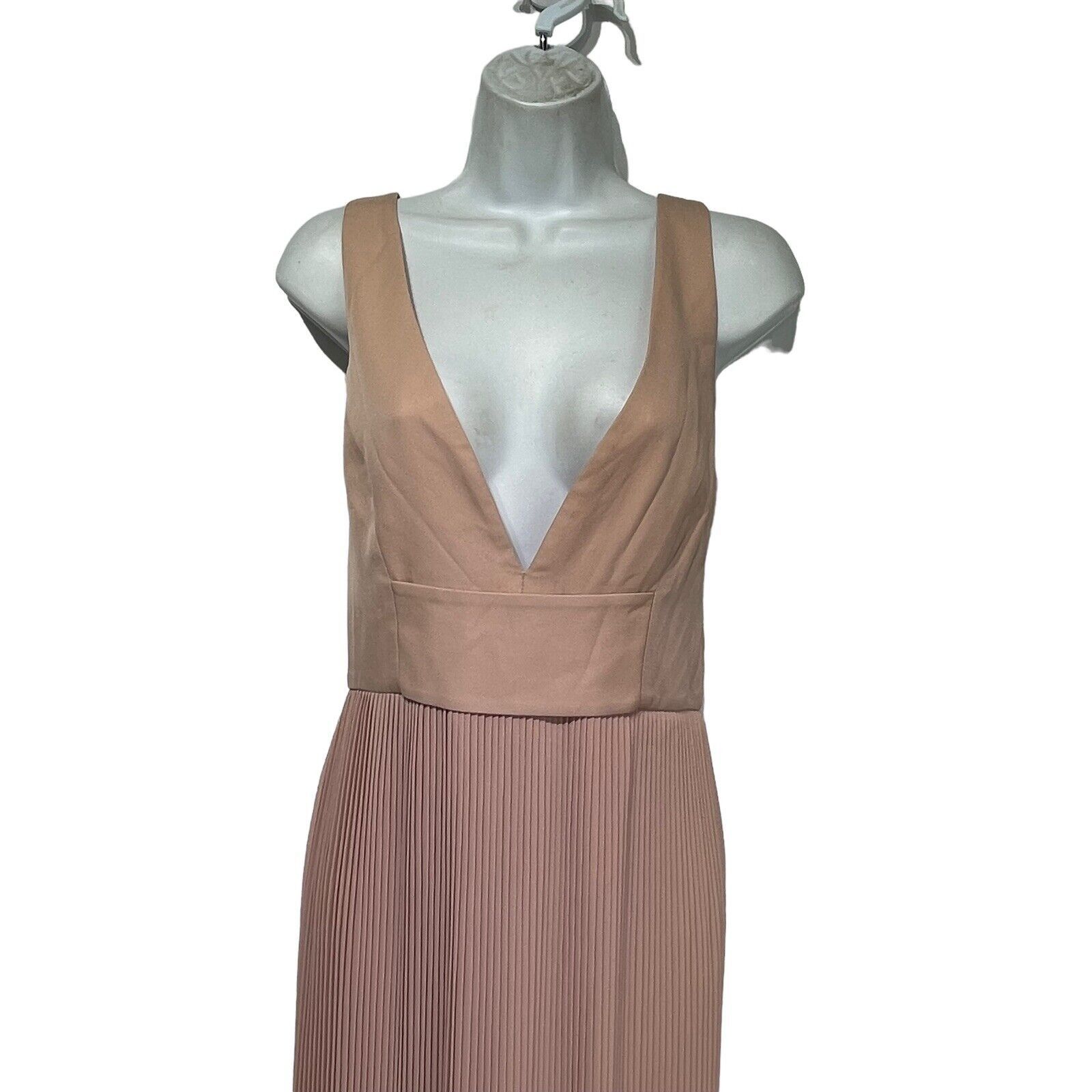 NICHOLAS nicholas the label accordion pleated maxi dress gown Size 8 Size M / US 6-8 / IT 42-44 - 4 Thumbnail