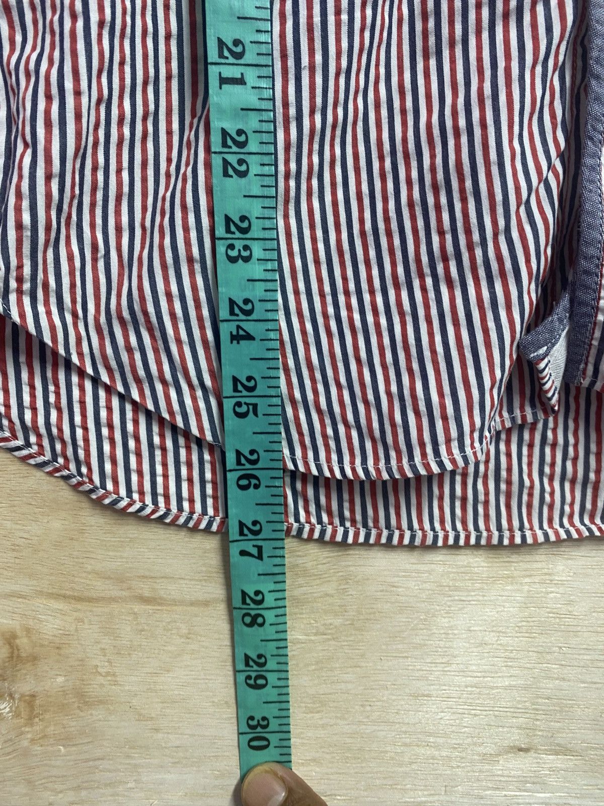 Junya Watanabe JUNYA WATANABE MAN Washed cotton button-down short-sleeve Size US XS / EU 42 / 0 - 6 Thumbnail