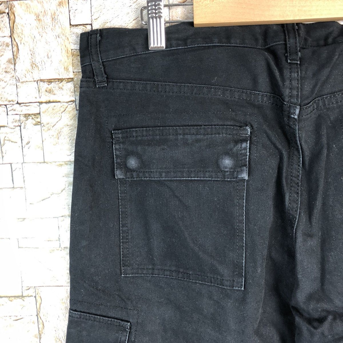 Journal Standard Journal Standard & Co Black Cargo Multipocket Pants #A642 Size US 34 / EU 50 - 19 Thumbnail