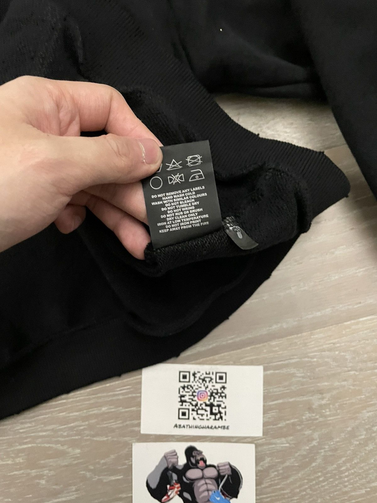 PROJECT G/R Project G/R x Mastermind Reconstructed Folded Zip Hoodie Size US M / EU 48-50 / 2 - 6 Thumbnail
