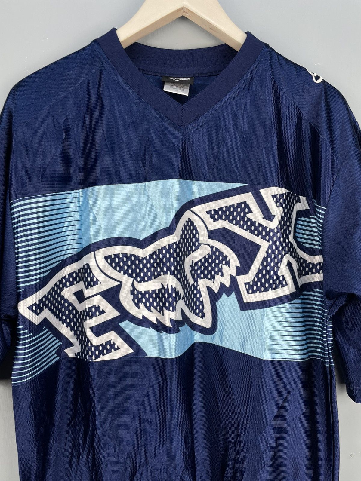 Fox Racing × Vintage Vintage Fox Racing Jersey motocross Size US M / EU 48-50 / 2 - 3 Thumbnail