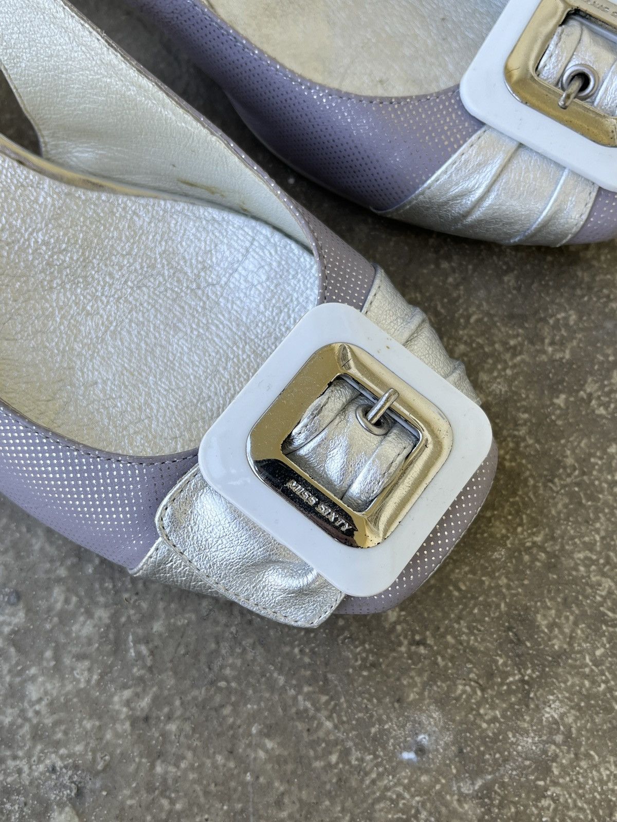 Miss Sixty Vintage Miss Sixty Heels Mules Size US 8.5 / IT 38.5 - 4 Thumbnail