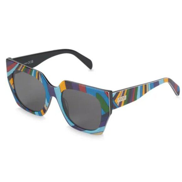 Emilio Pucci Pucci 52MM Square Sunglasses multicolored Size ONE SIZE - 1 Thumbnail