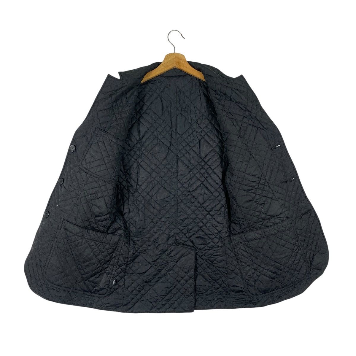 Levi's Levis Reversible Black Wool Blazer Quilted Jacket S Size Size US S / EU 44-46 / 1 - 7 Thumbnail