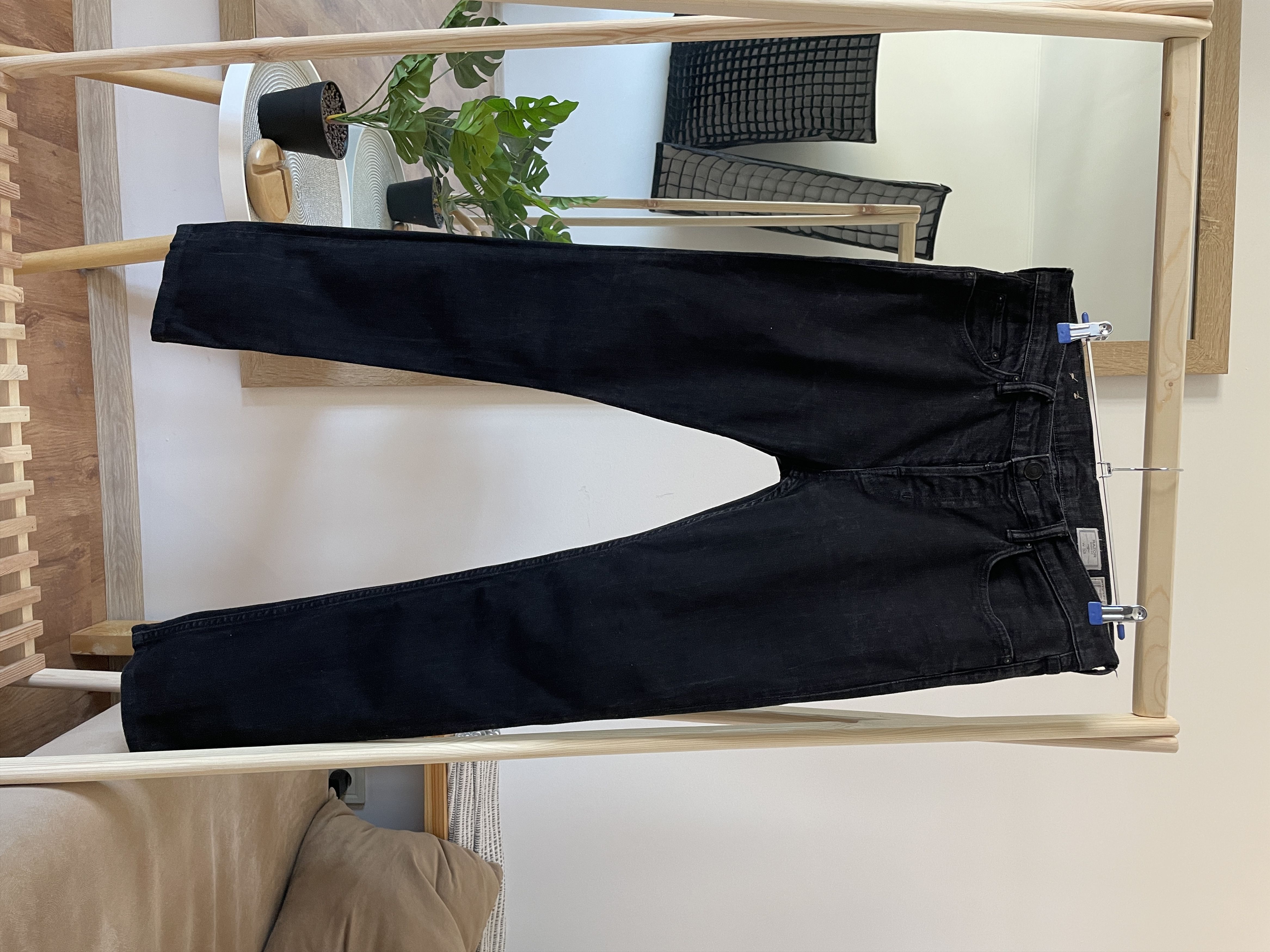 Allsaints Crow Razor Skinny Denim Size 33