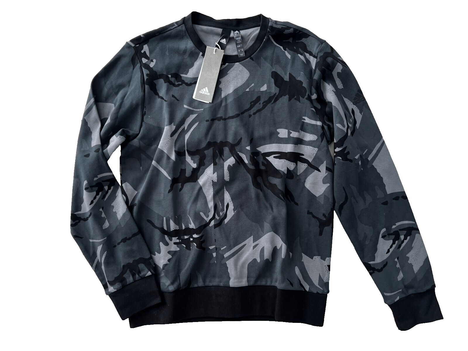Adidas H65646 Camo Sweatshirt Dark Grey ( M )