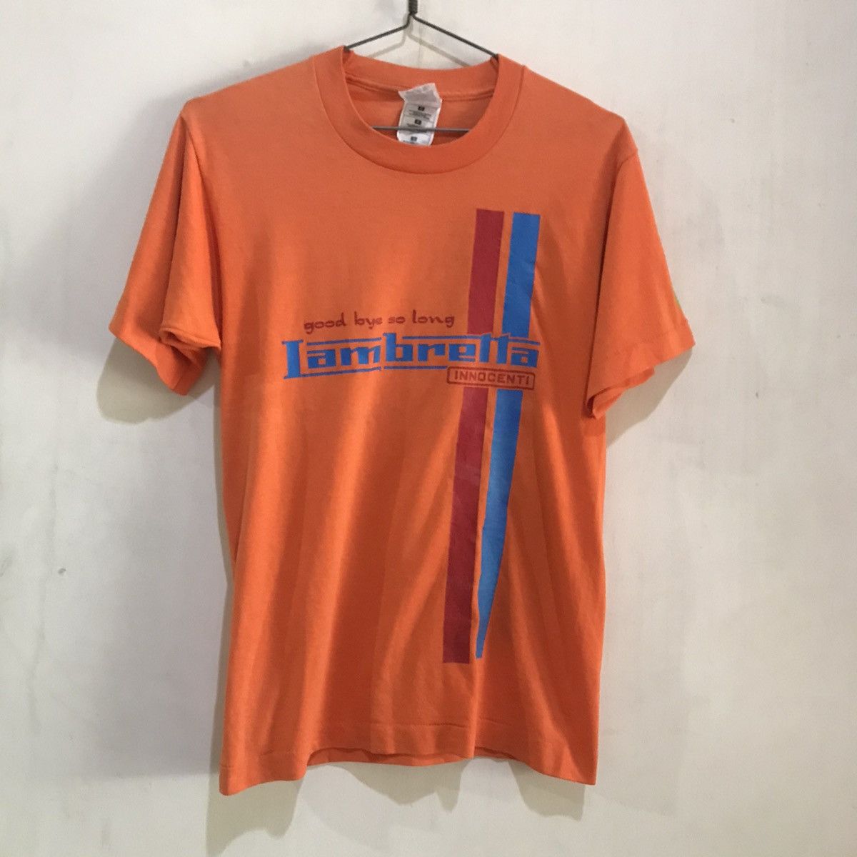 Lambretta × Vintage Vintage 90s Lambretta racing stripe Tee mods Single stitch Size US S / EU 44-46 / 1 - 16 Thumbnail