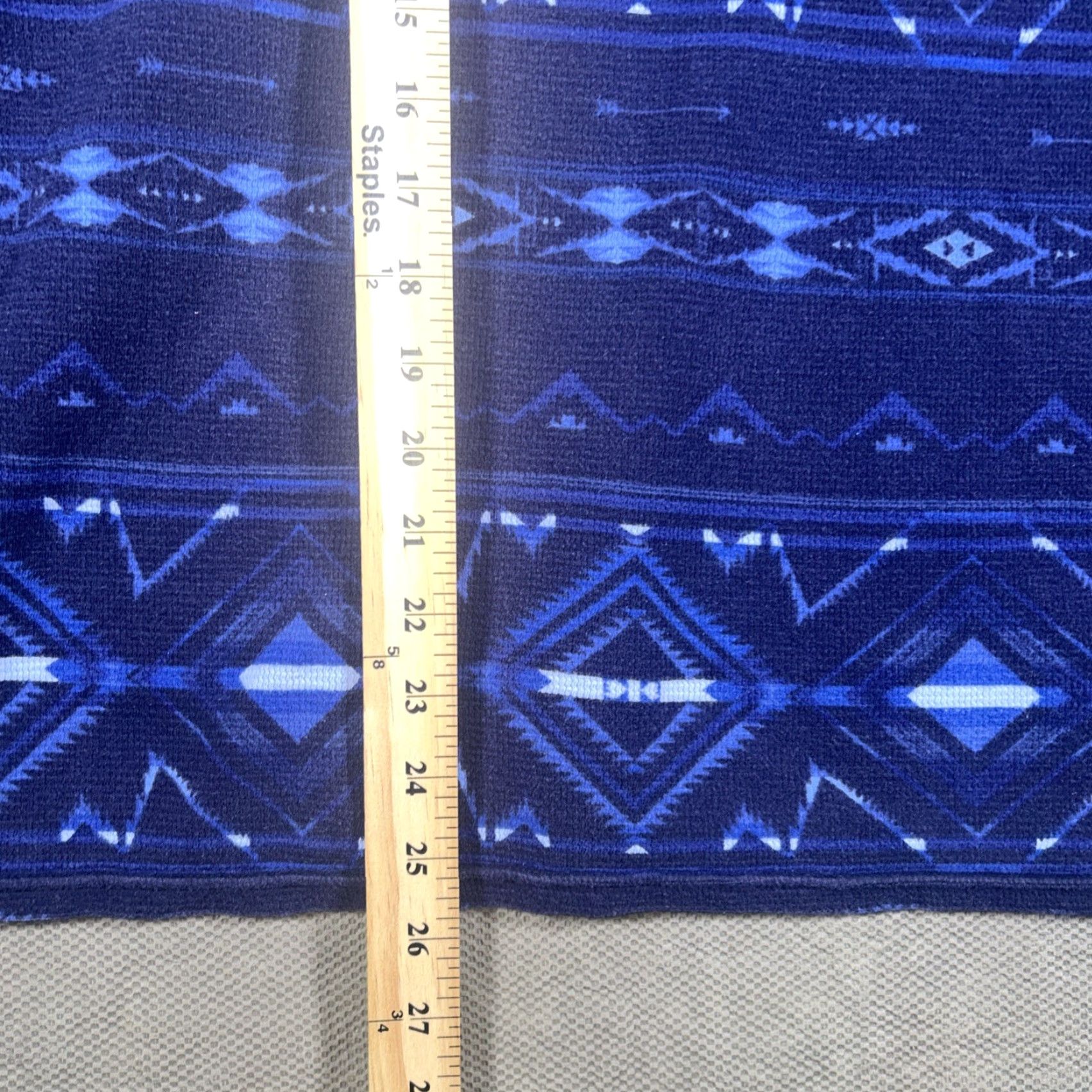 Ralph Lauren Polo Ralph Lauren Blue Aztec Thermal XL Blue Long Sleeve Pullover Size US XL / EU 56 / 4 - 5 Thumbnail