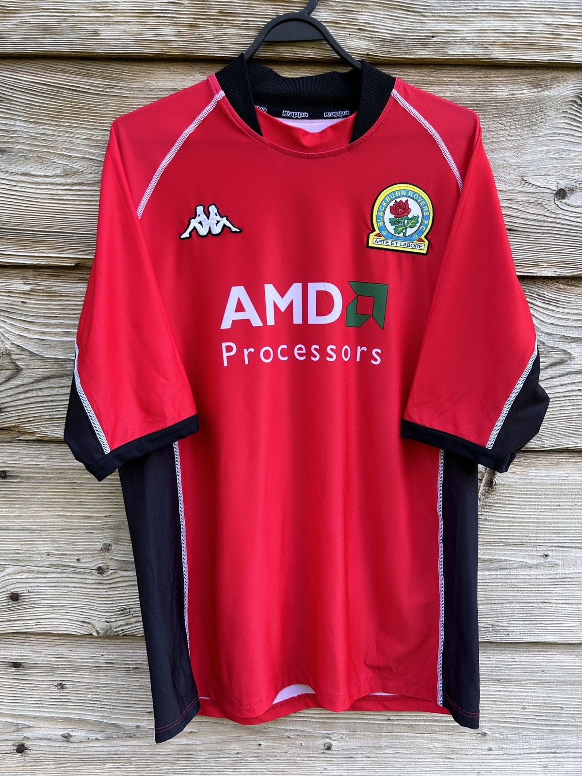 Kappa Kappa Blackburn Rovers 2002/03 #2 Neill Lucas Away Jersey Size US L / EU 52-54 / 3 - 5 Thumbnail