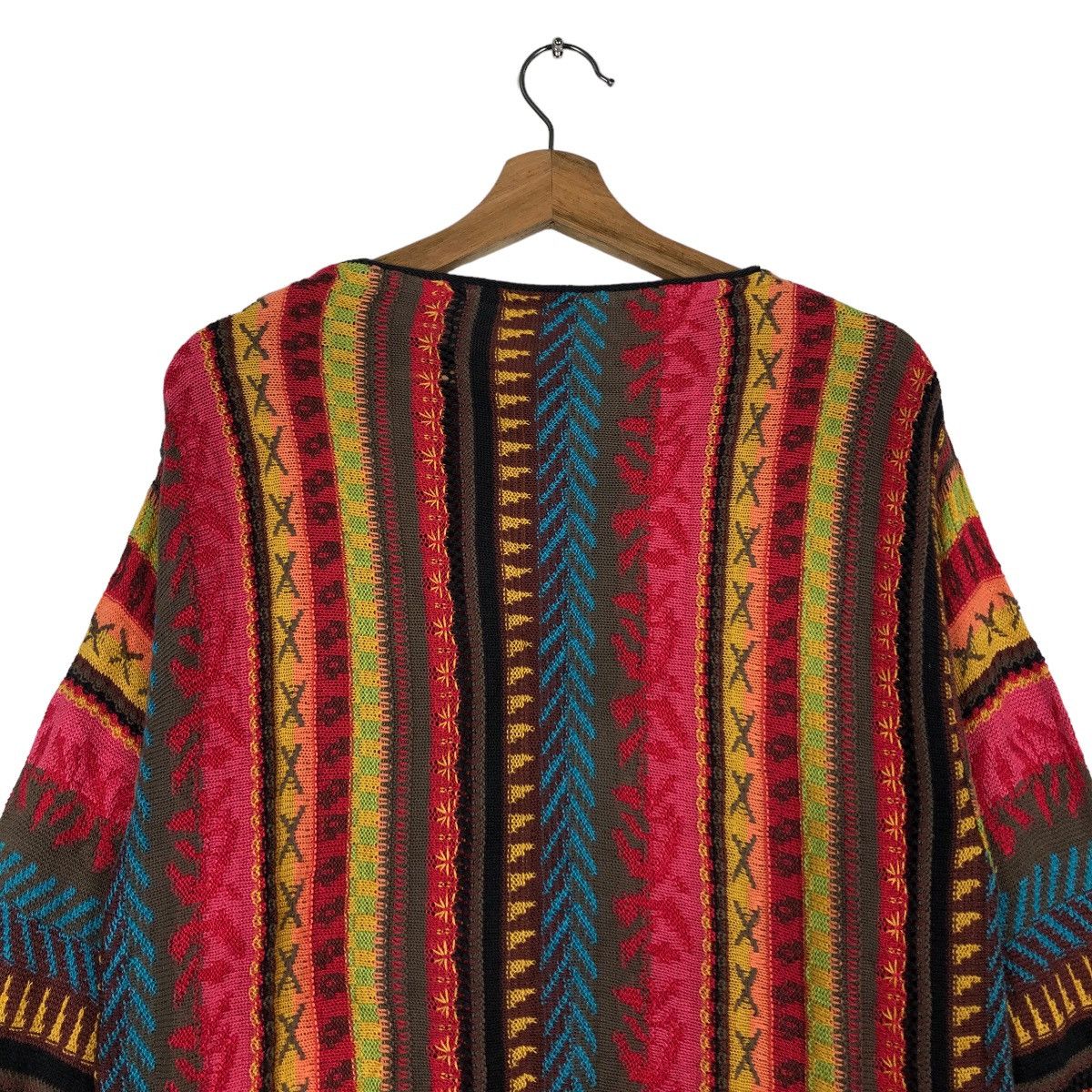 Japanese Brand 🔥90’s Vintage Knit Sweater Inspire Coogi Design Size US M / EU 48-50 / 2 - 8 Thumbnail