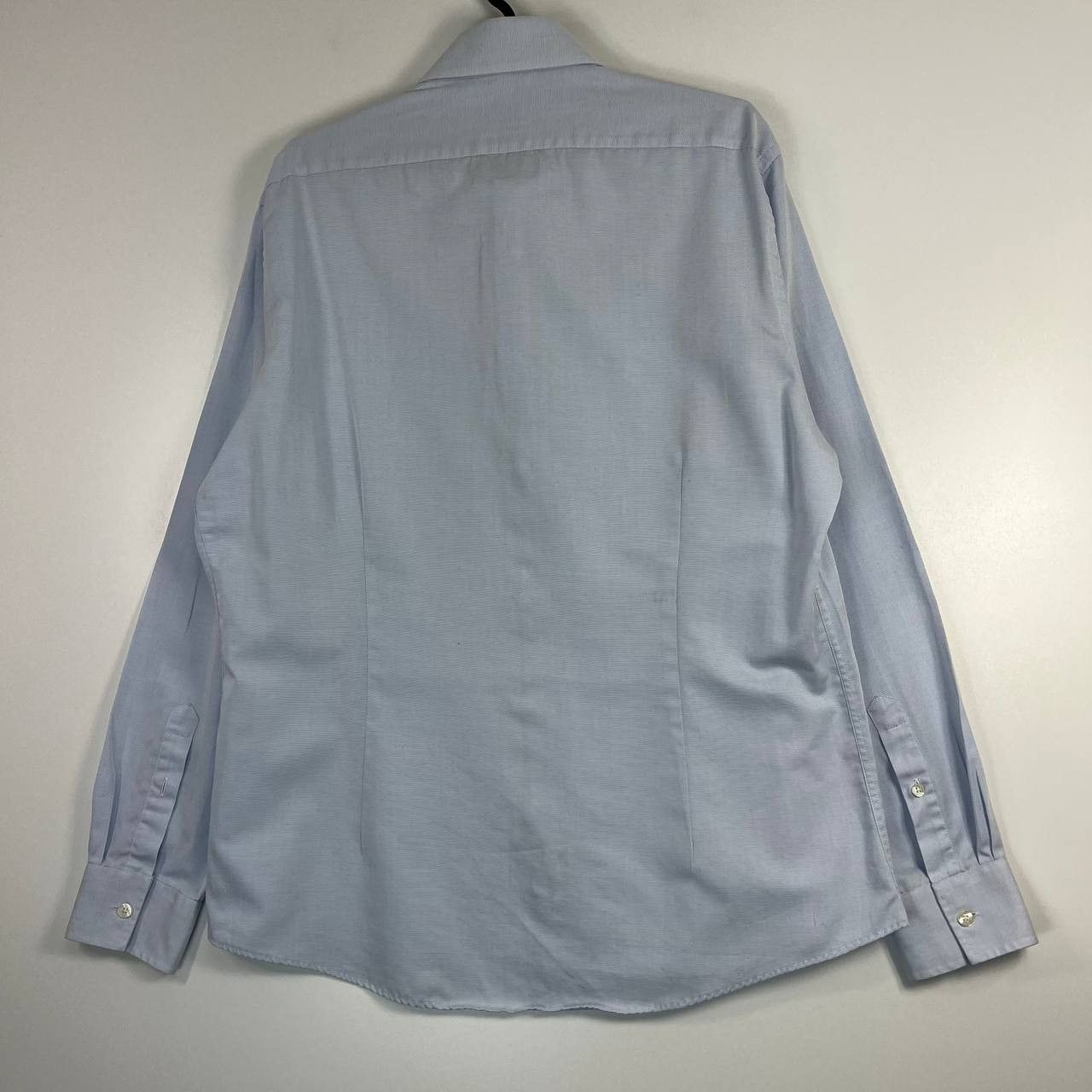 Richard James Richard James Mayfair Pure Cotton Slim Fit Shirt Size 17/43 Size US L / EU 52-54 / 3 - 6 Thumbnail