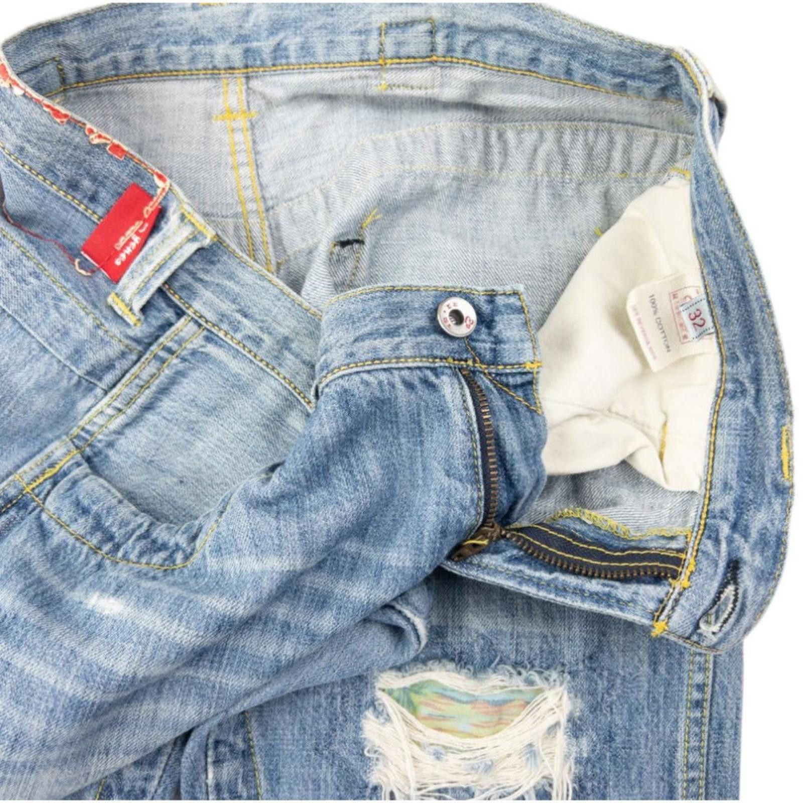 Evisu Vintage Evisu Double Gull Japanese Denim Jeans Size W34 Size 34" / US 12 / IT 48 - 6 Thumbnail