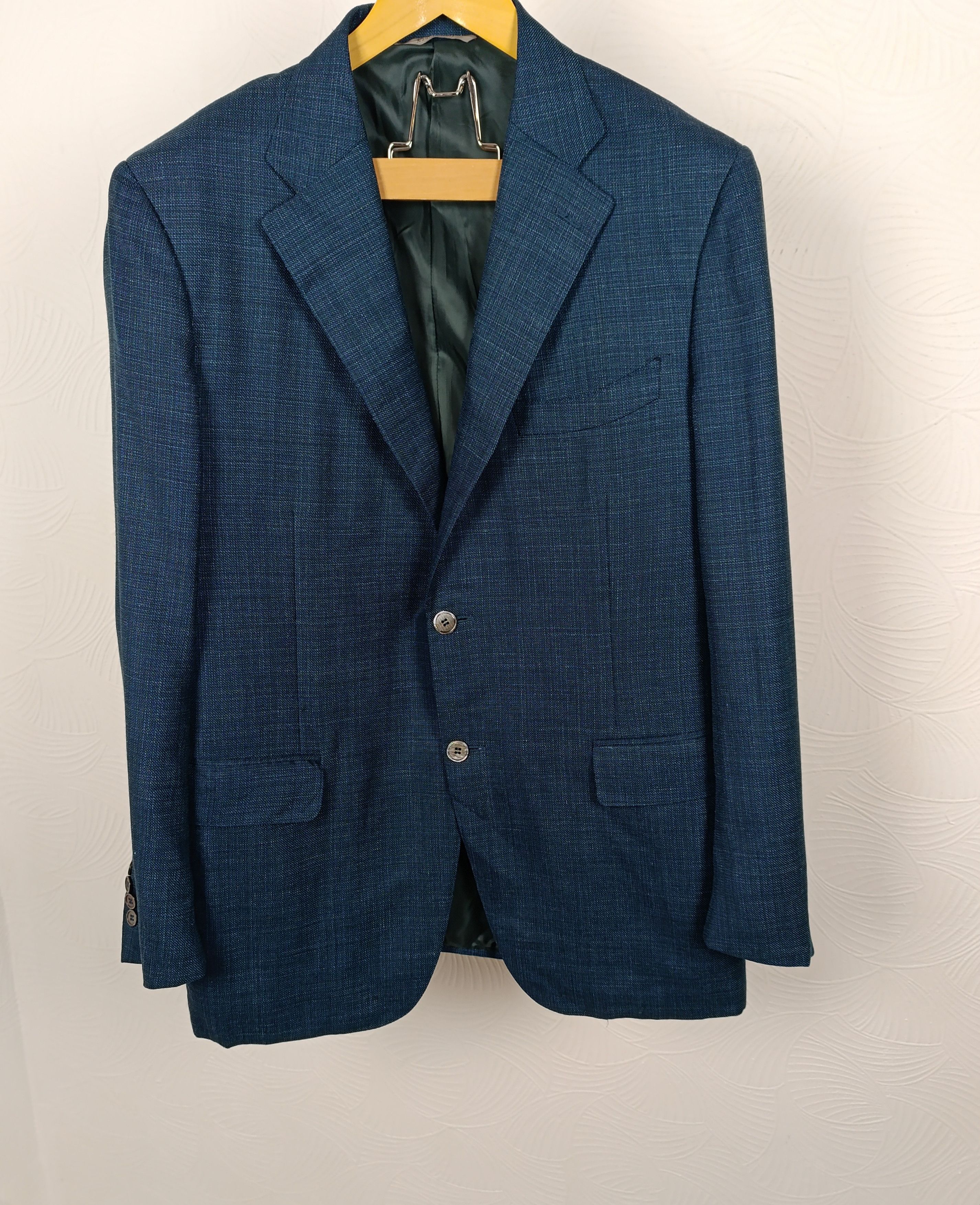 CANALI MADE IN ITALY MENS WOOL BLAZER JACKET