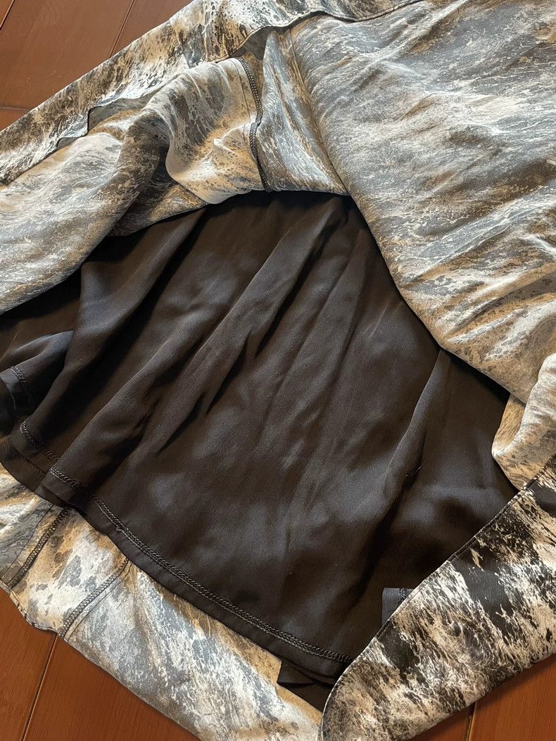 Helmut Lang Helmut Lang size 2100% Mulberry Silk ink wash painting Dres Size M / US 6-8 / IT 42-44 - 4 Thumbnail