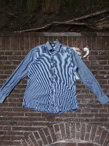 Moschino Moschino Striped Shirt Button Up Size M / US 6-8 / IT 42-44 - 1 Thumbnail