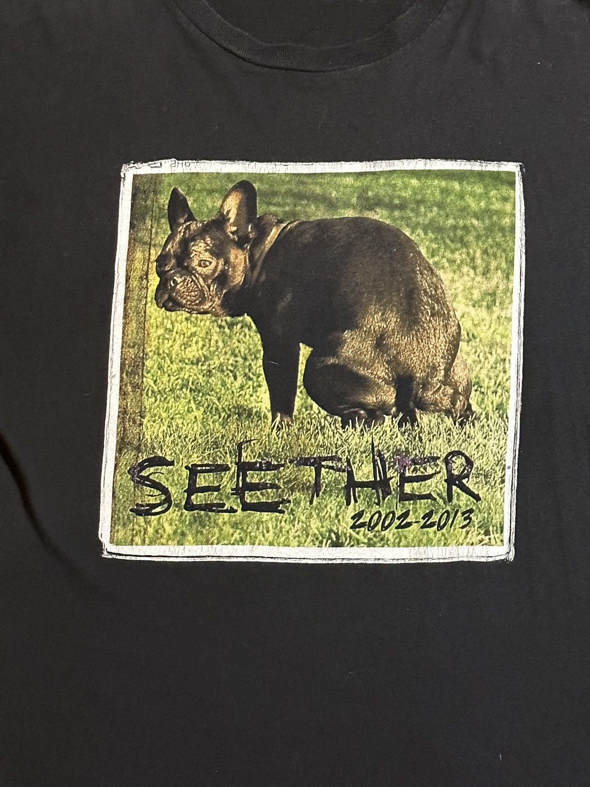 Band Tees × Vintage Vintage Seether Tee Size US S / EU 44-46 / 1 - 3 Thumbnail