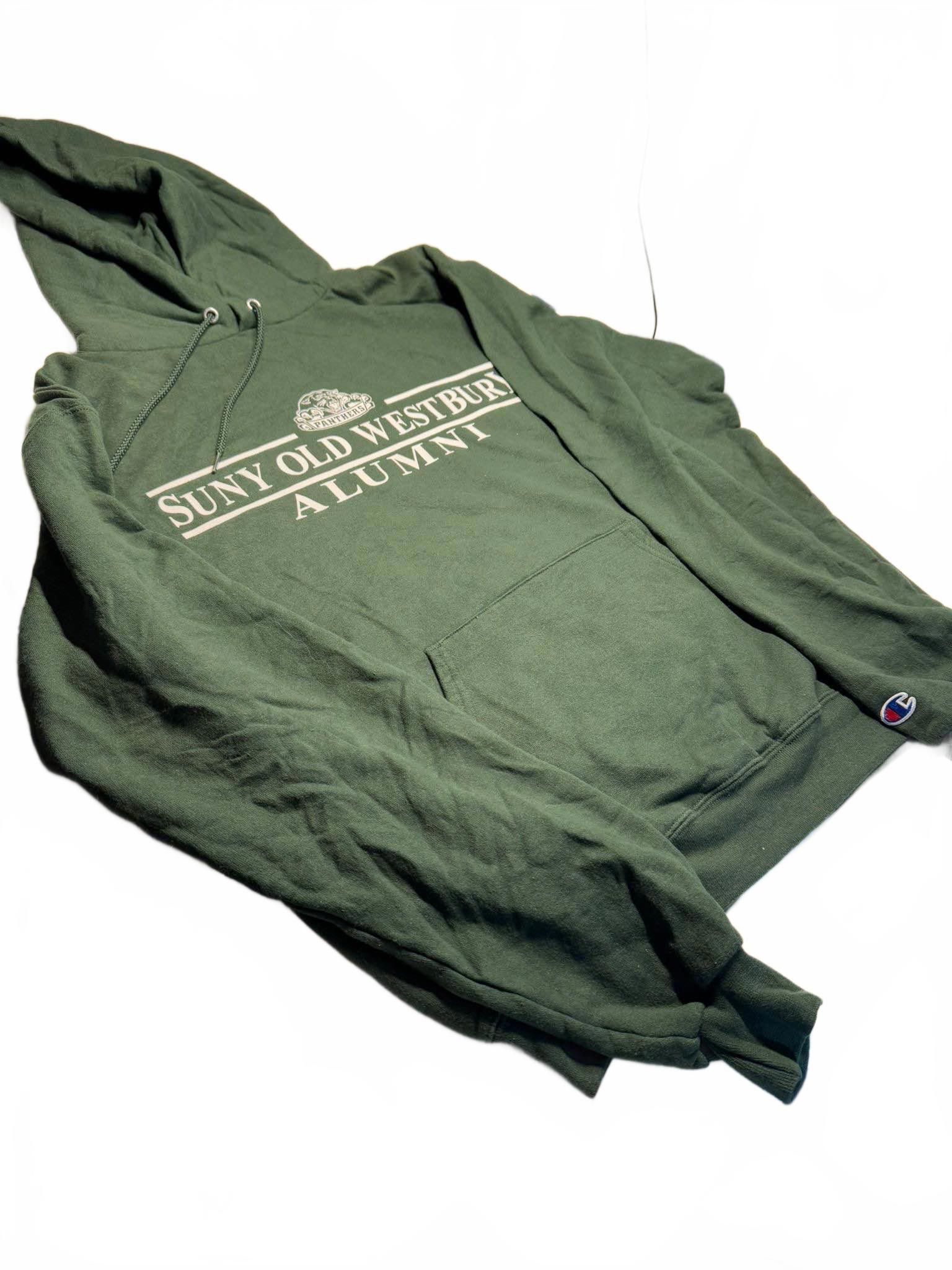Champion Vintage Champion SUNY Old Westbury Hoodie M Green Size US M / EU 48-50 / 2 - 3 Thumbnail