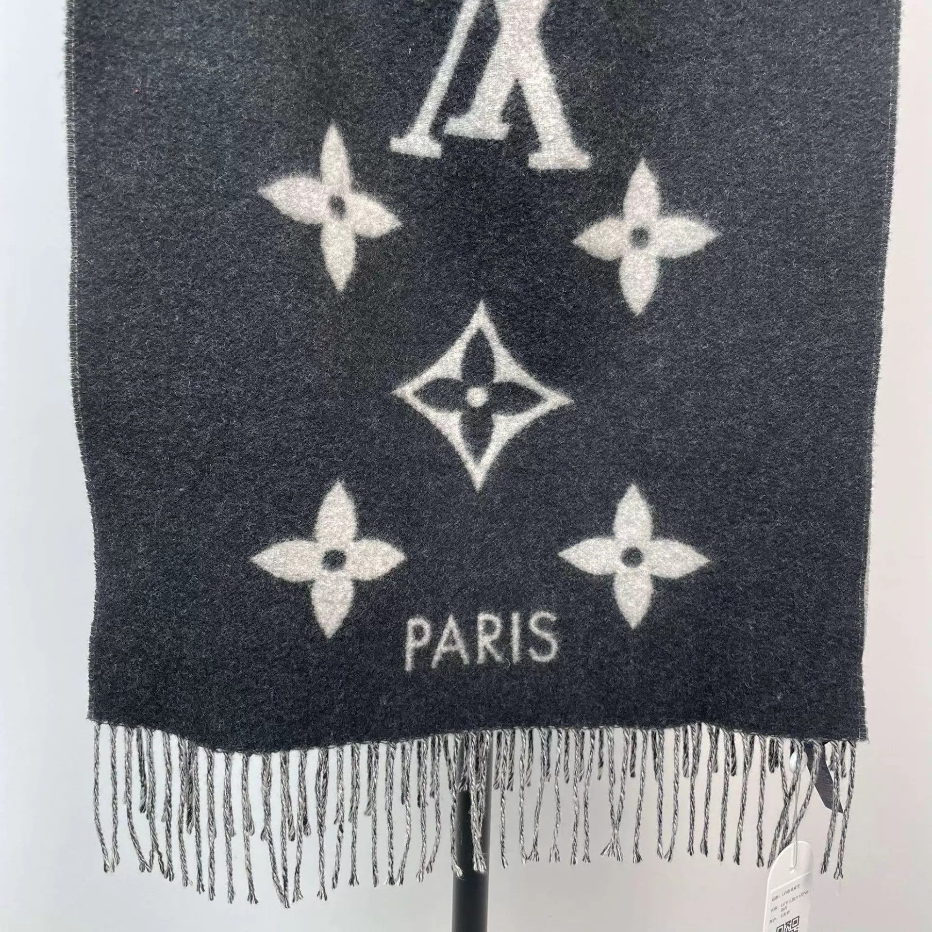 Louis Vuitton LV 98 new colorblock wool scarf 170x45 Size ONE SIZE - 7 Thumbnail