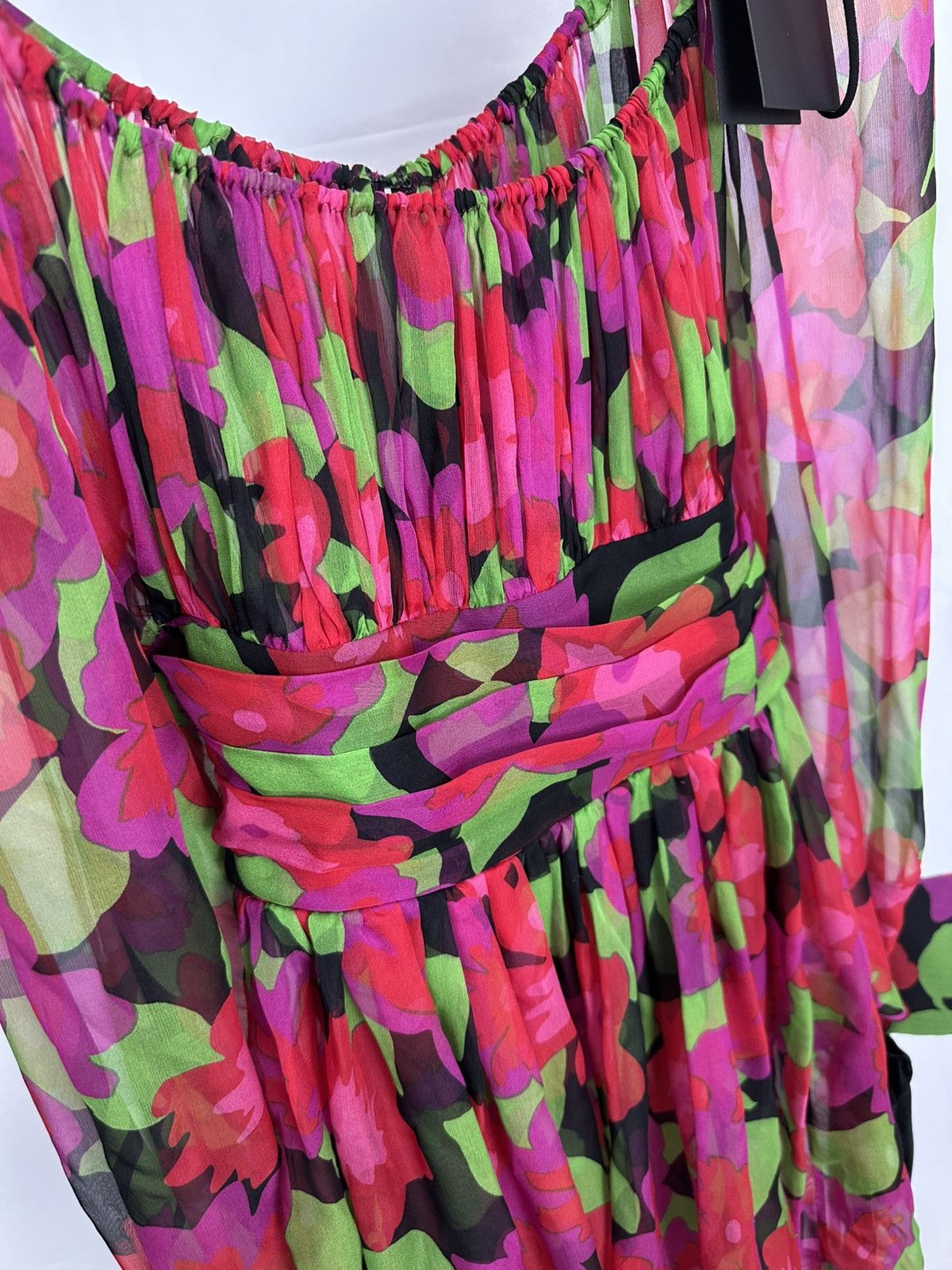 Saint Laurent Paris Saint Laurent Multicolor dress Size XS / US 0-2 / IT 36-38 - 4 Thumbnail