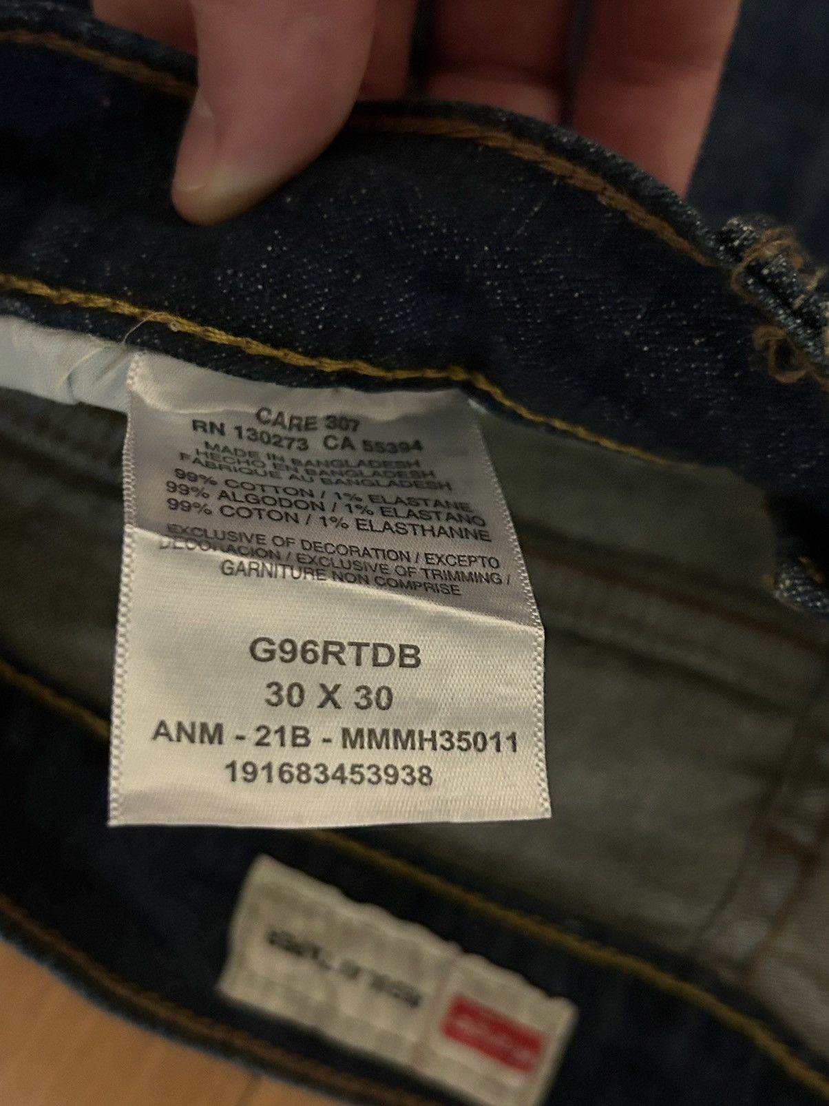 Vintage × Wrangler Dark Rinse Wrangler Jeans Size US 30 / EU 46 - 4 Thumbnail