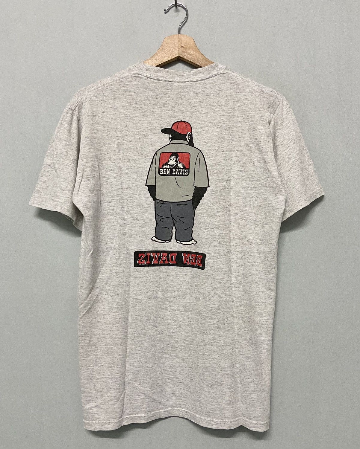 Ben Davis × Vintage Vintage 90s Ben Davis Mirror Print Jerzees Tshirt Size US M / EU 48-50 / 2 - 4 Thumbnail
