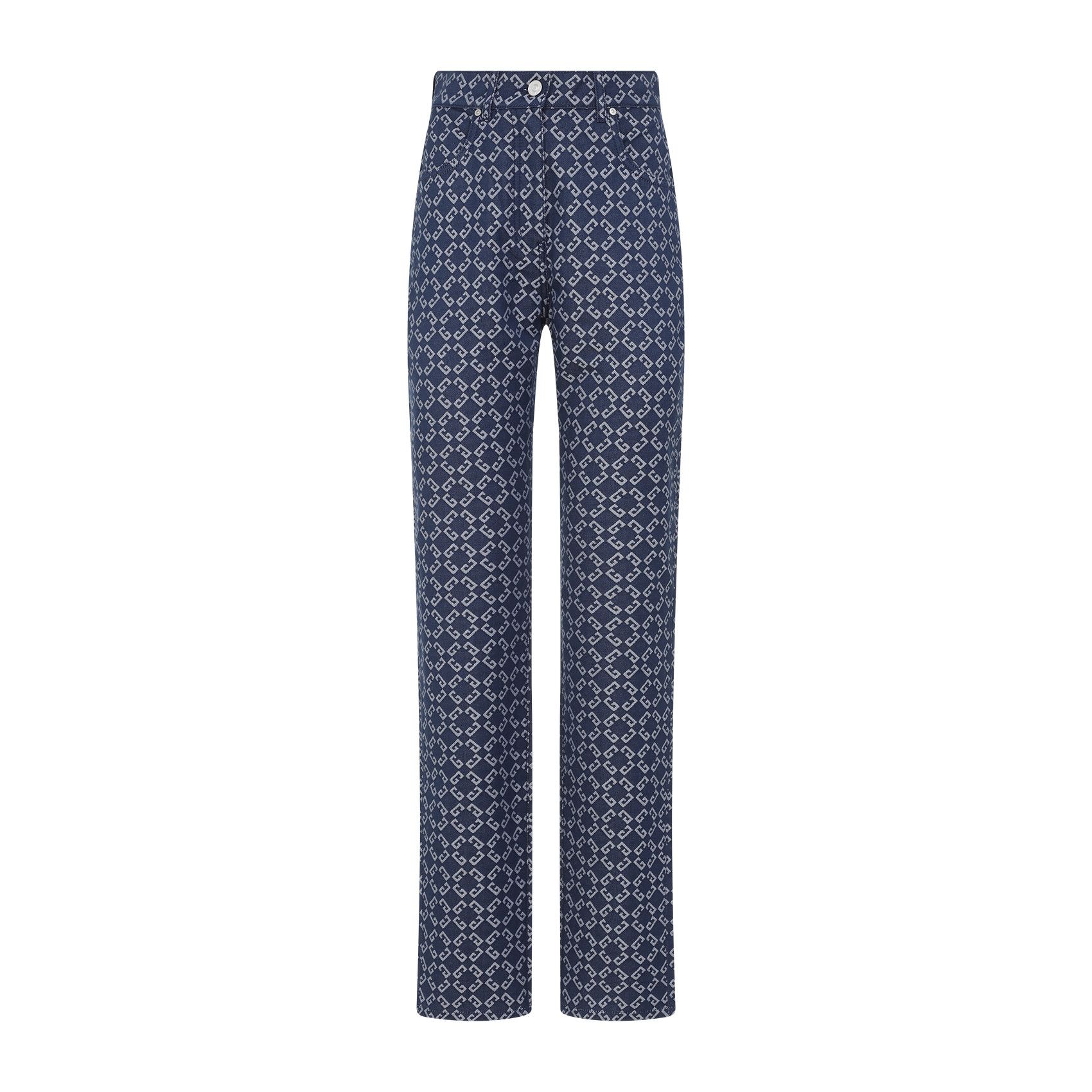 Givenchy Givenchy Monogram Denim Jeans Size 27" / US 4 / IT 40 - 1 Thumbnail