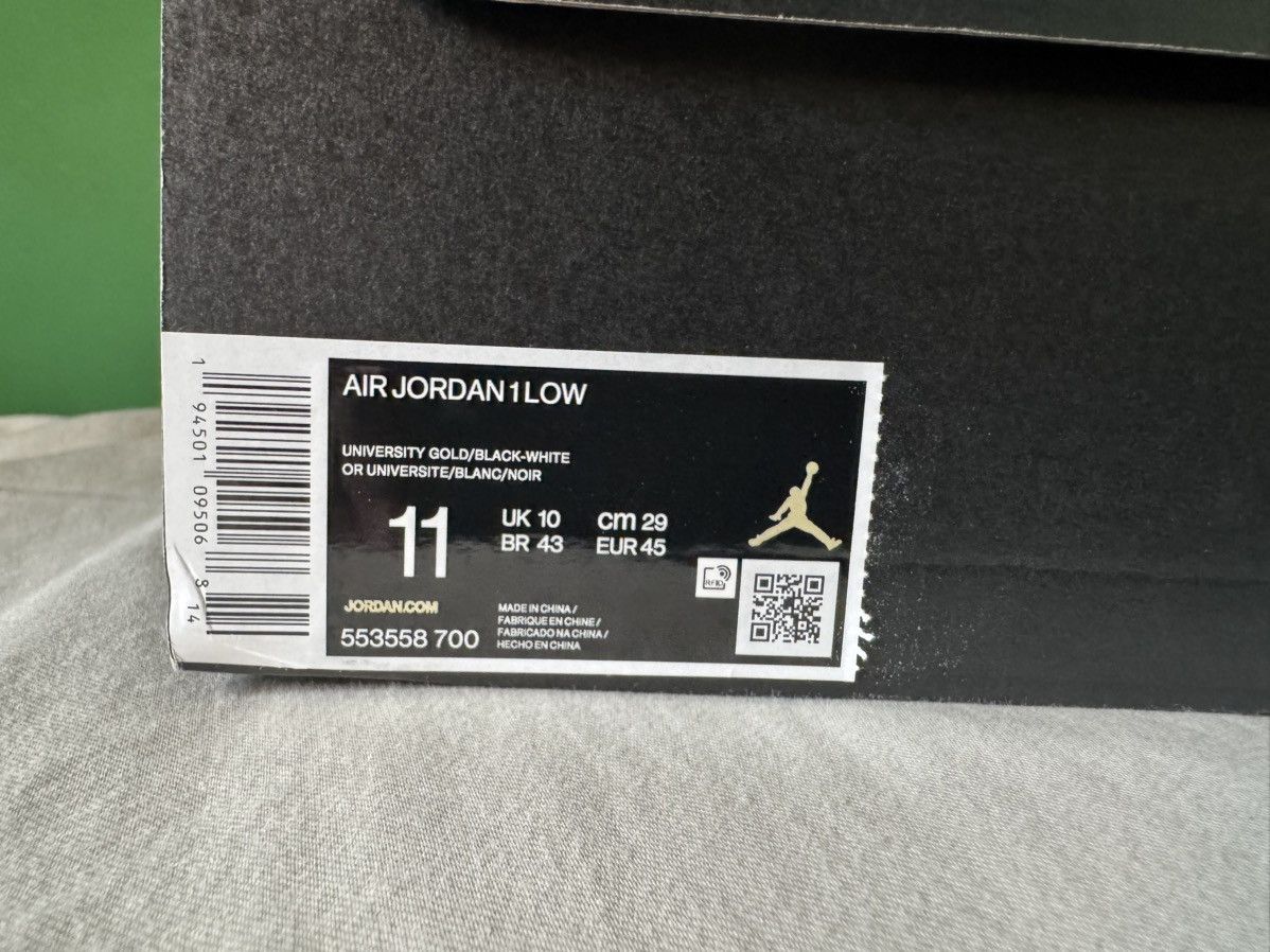 Jordan Brand Jordan 1 low university gold 2021 Size US 11 / EU 44 - 7 Thumbnail