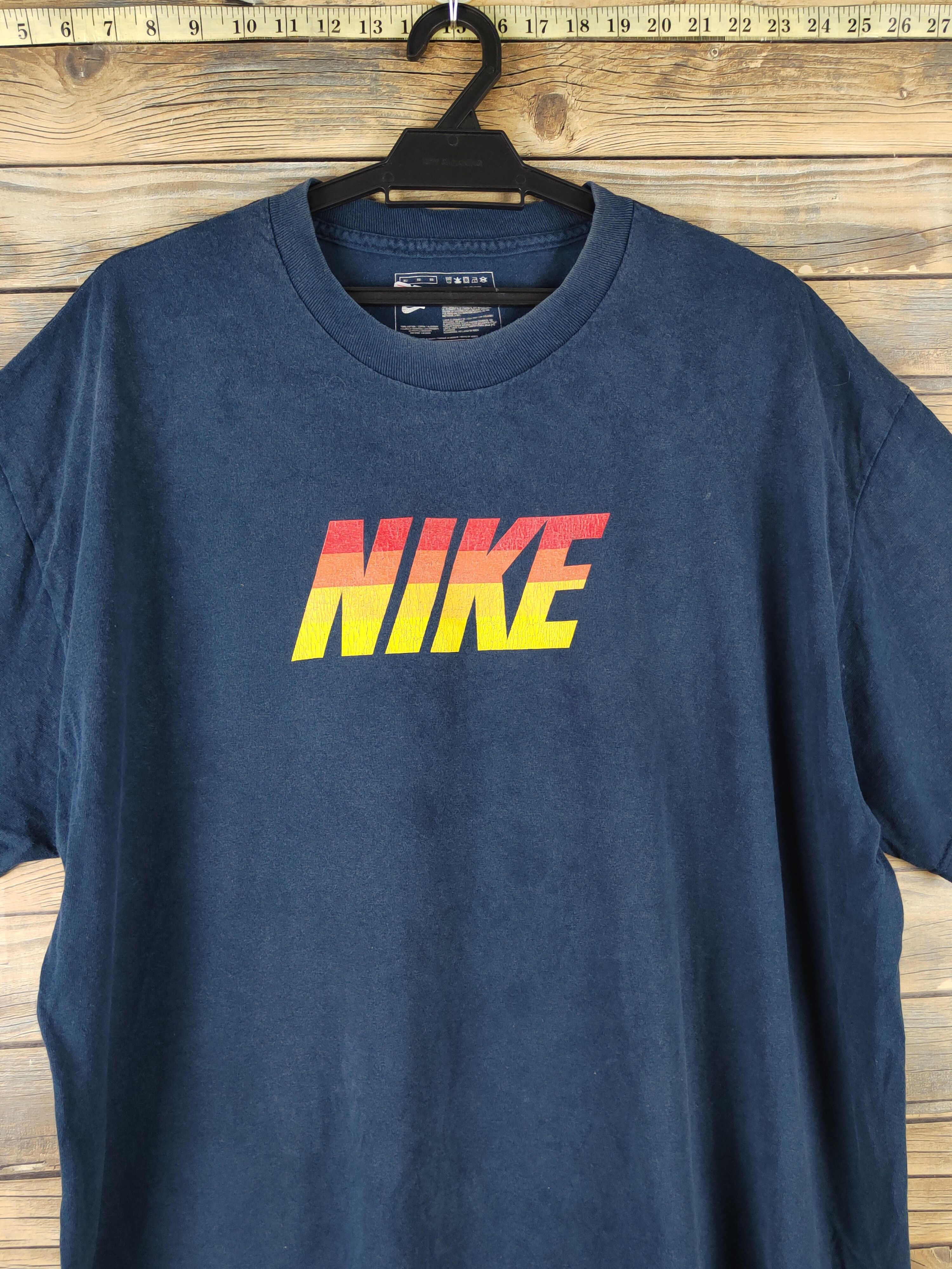 Nike DL Nike Blue Short Sleeve T-shirt #1163 Size US XL / EU 56 / 4 - 2 Thumbnail