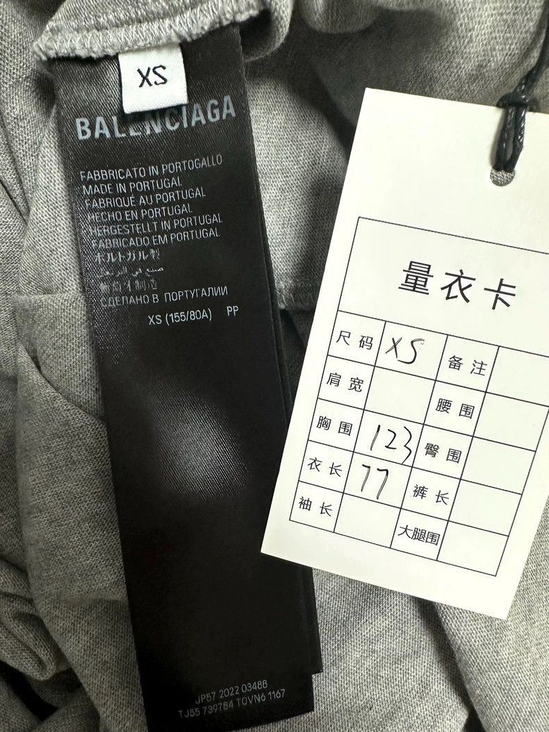 Balenciaga Balenciaga Destroy and make old short sleeve T shirt Size US XS / EU 42 / 0 - 7 Thumbnail