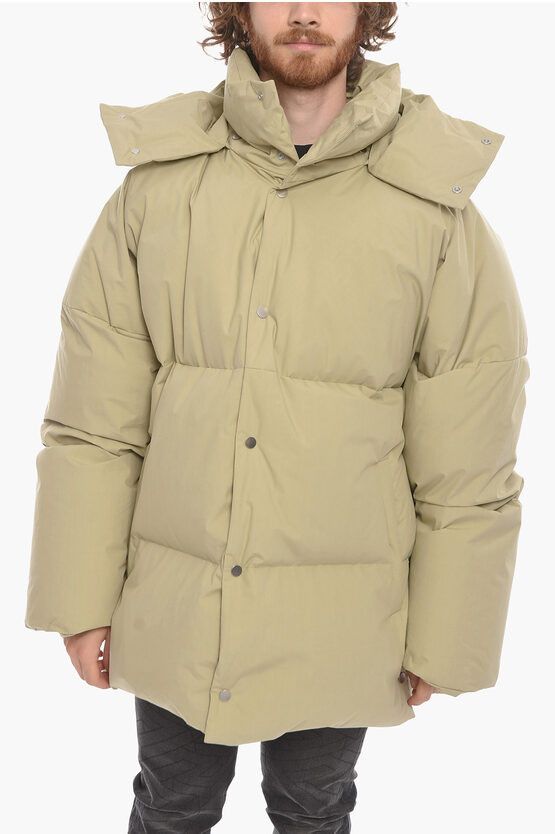 image of Bottega Veneta O1Loc1C0324 708162 Puffer In Green, Men's (Size Medium)