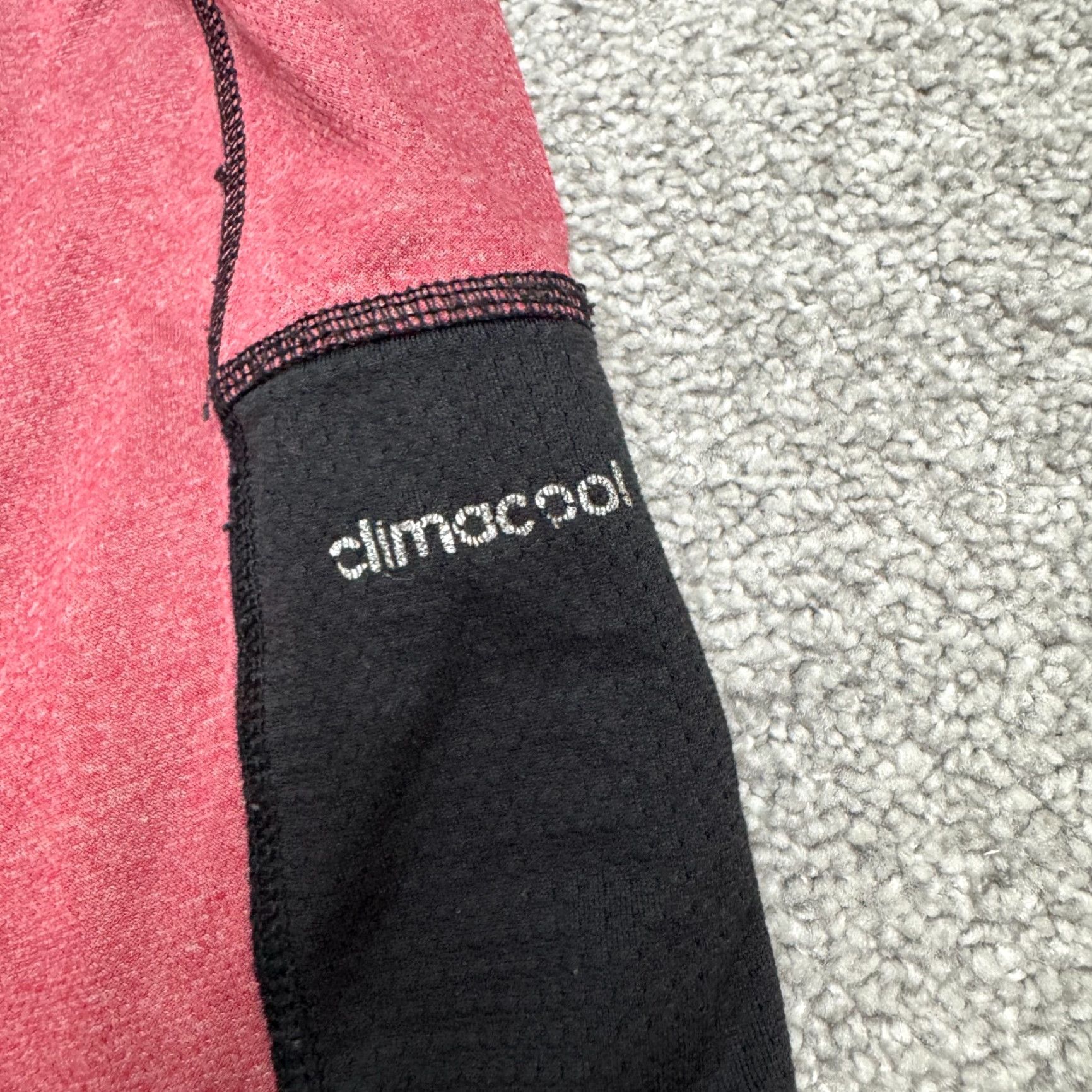 Adidas Adidas Climacool Basketball Training Shorts Men Large Heathered Red Black Active Size US 33 - 3 Thumbnail