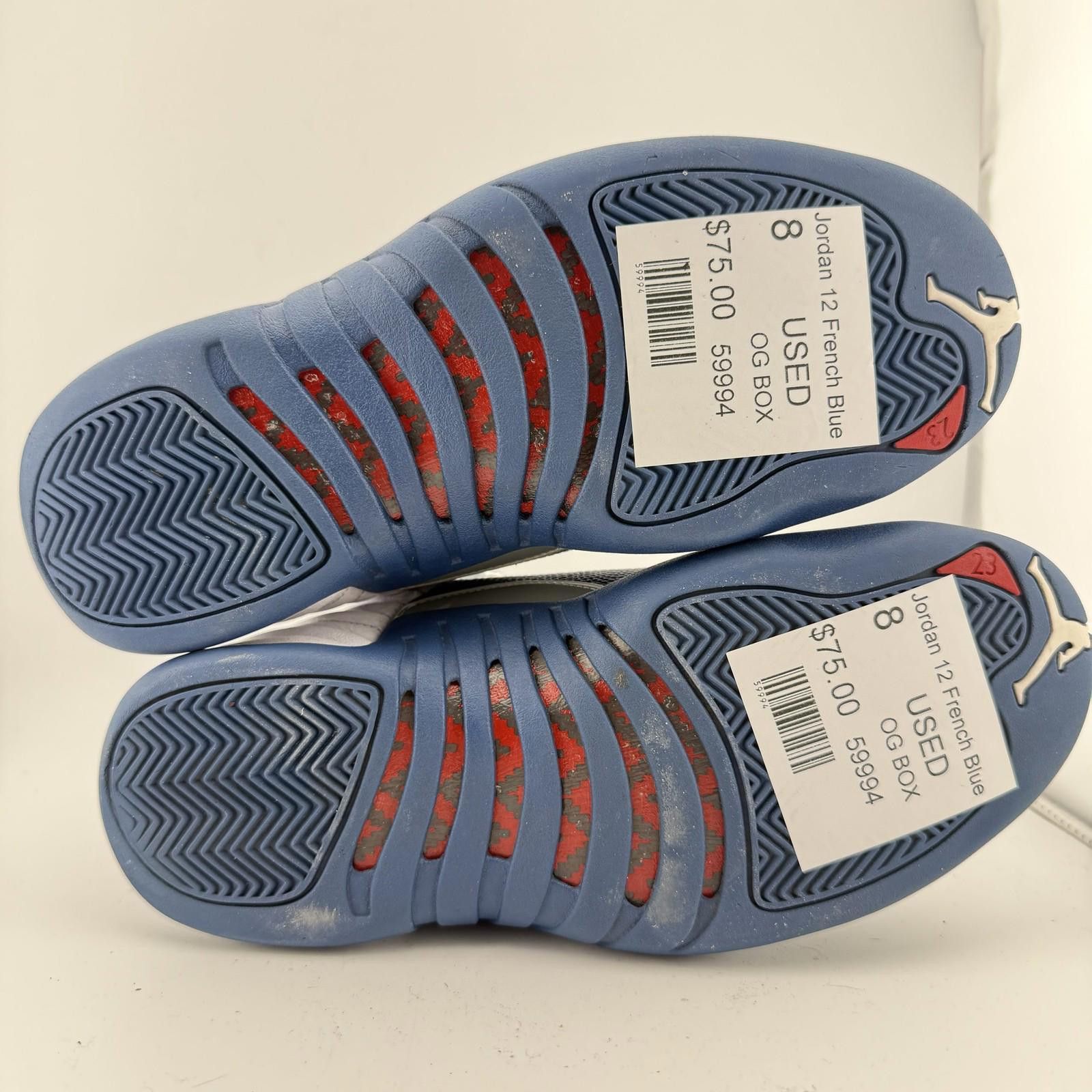 Jordan Brand Jordan 12 French Blue US 8 Used Size US 8 / EU 41 - 6 Thumbnail
