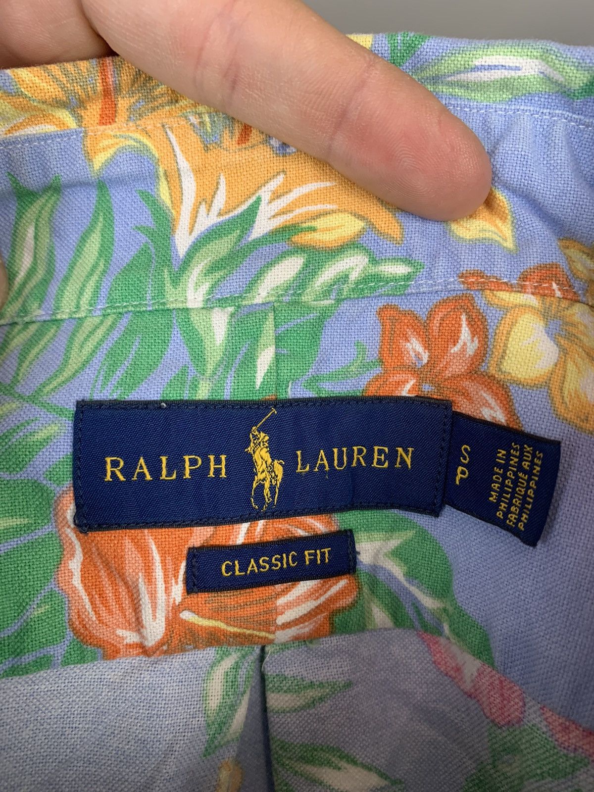 Polo Ralph Lauren Polo Ralph Lauren Floral Short Sleeve Button Up Shirt Size US S / EU 44-46 / 1 - 6 Thumbnail