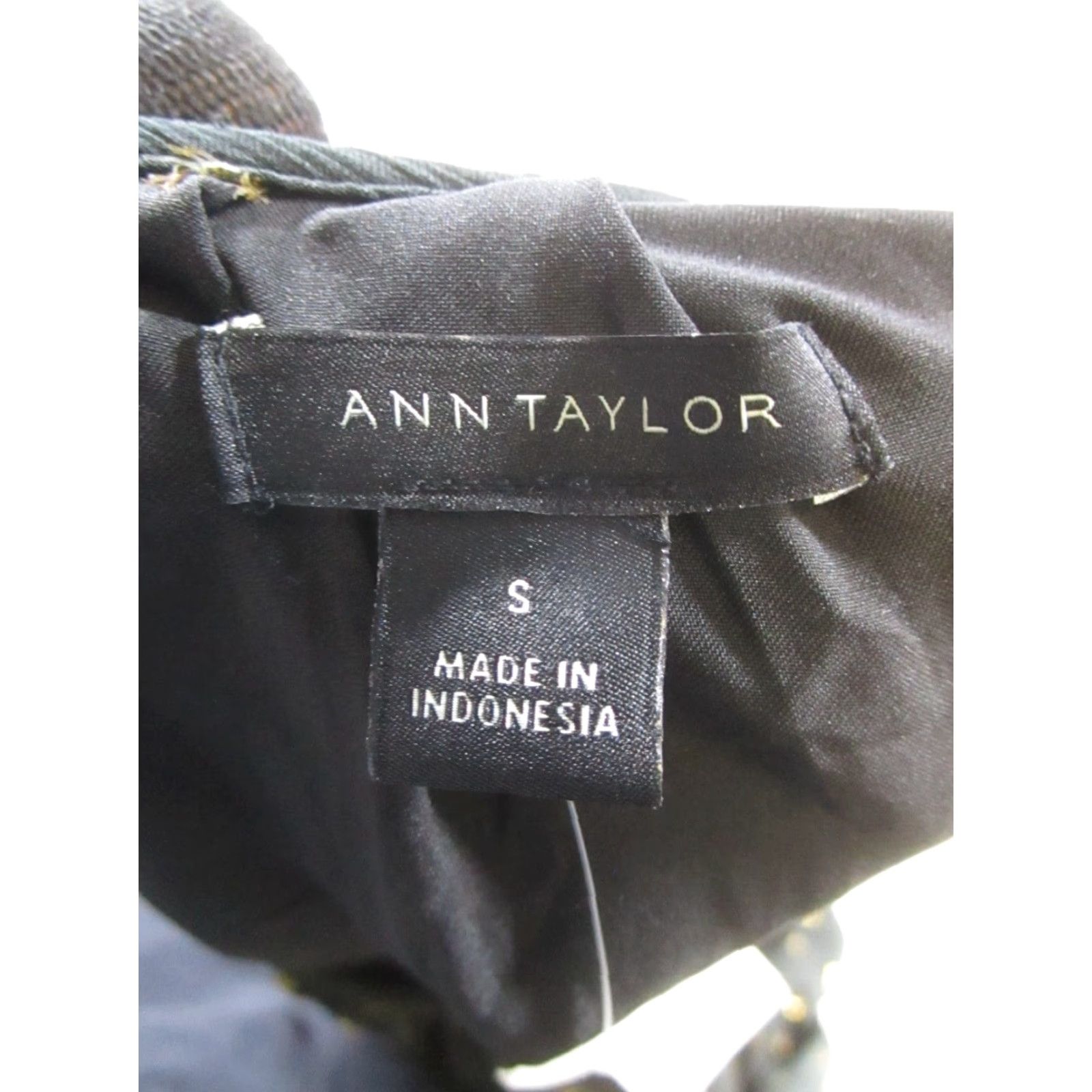 Ann Taylor VINTAGE Ann Taylor Dress Womens Small Black White Wrap Blouson New Size S / US 4 / IT 40 - 3 Thumbnail