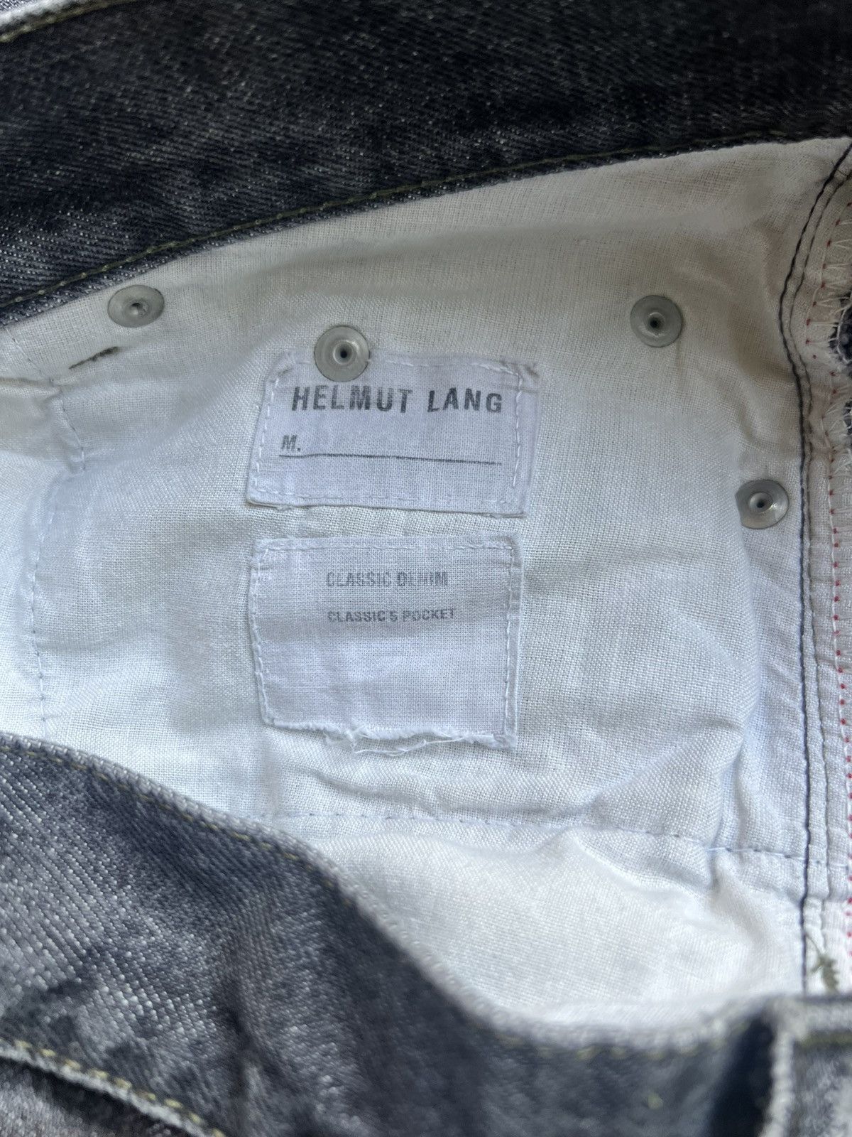 Helmut Lang Helmut Lang classic cut 5 pocket denim Size US 30 / EU 46 - 12 Thumbnail