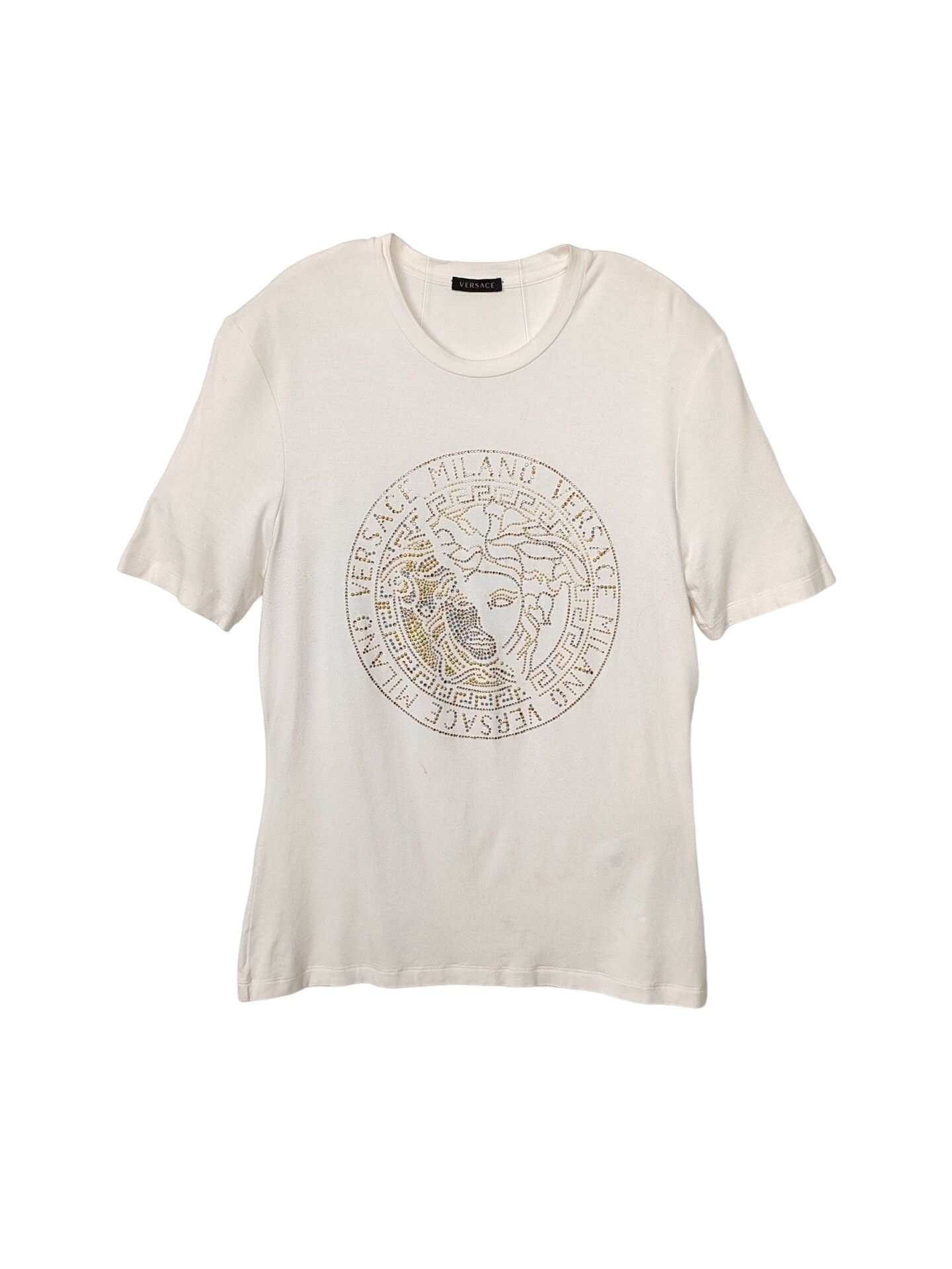 Versace Versace Crystal Medusa T-Shirt Size 42 Size M / US 6-8 / IT 42-44 - 1 Thumbnail