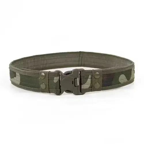 Other Army Style Combat Belt Set Quick Release Tactical Belts Size ONE SIZE - 6 Thumbnail