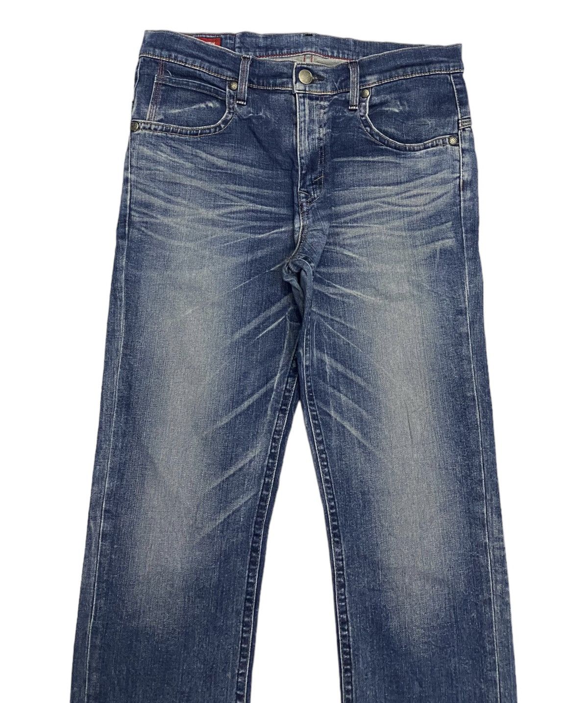 Edwin EDWIN BLUE TRIP DISTRESSED DENIM JEANS UNDERCOVER STYLE Size US 34 / EU 50 - 3 Thumbnail