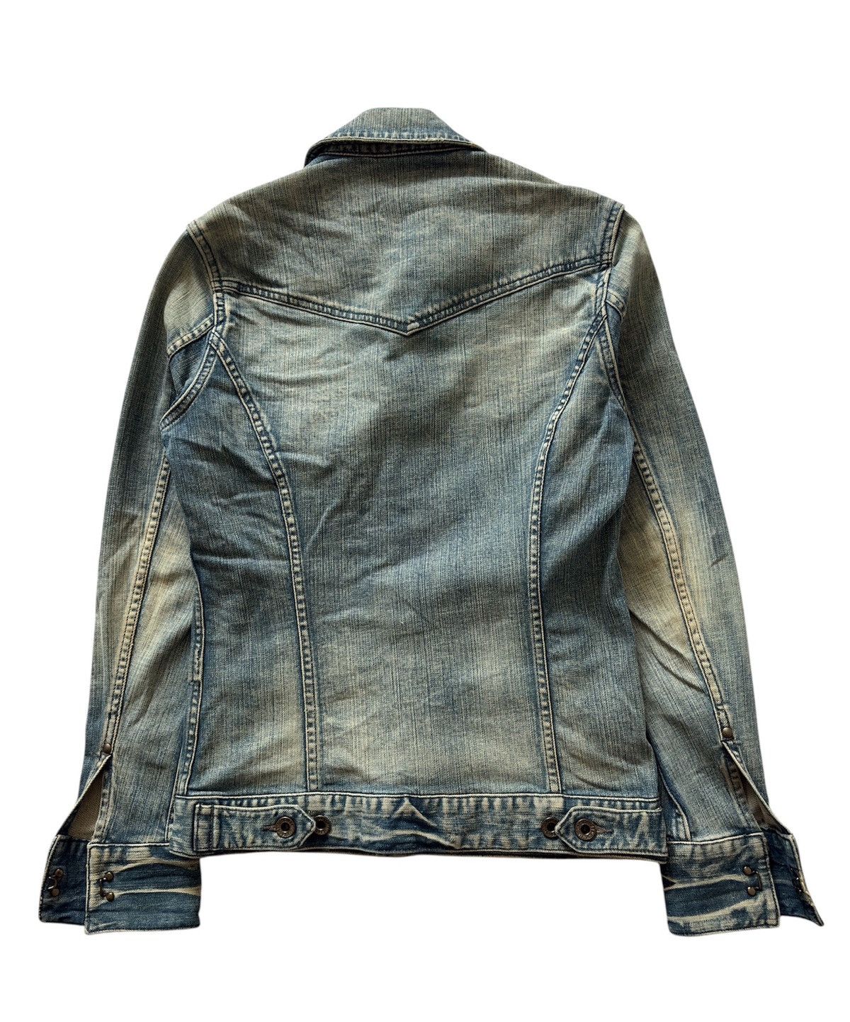 5351 POUR LES HOMMES 5351 POUR LES HOMMES TRUCKER DISTRESSED JEANS Size US S / EU 44-46 / 1 - 2 Thumbnail