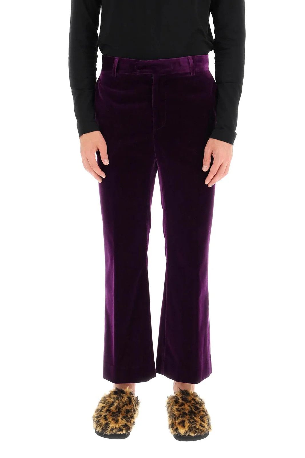 Palm Angels o1y0325 Casual Pant in Purple Size US 26 / EU 42 - 2 Thumbnail