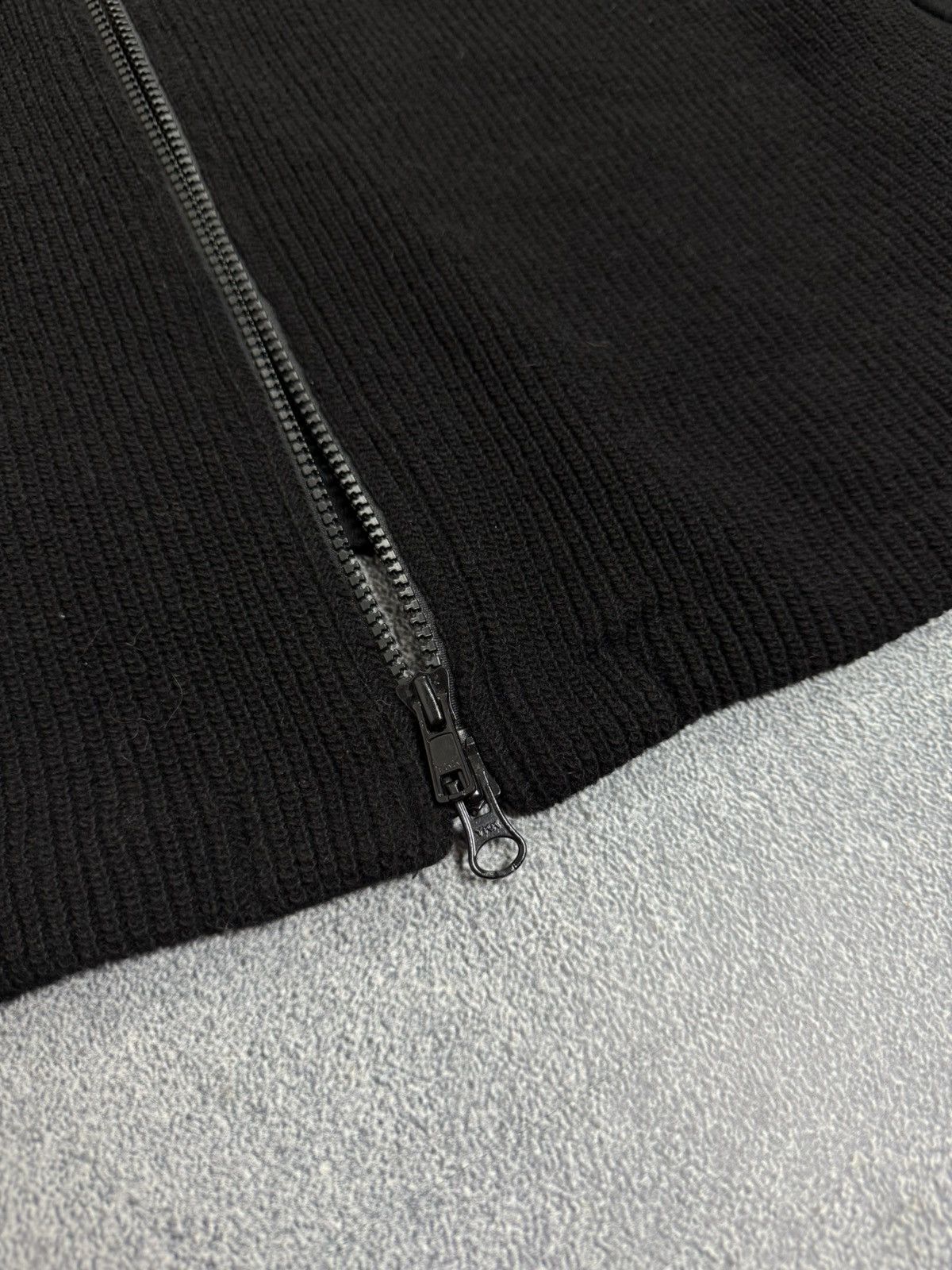 Yohji Yamamoto Y’s Yohji Yamamoto Wool Ribbed Zip Knit Pocket Sweater Size US XL / EU 56 / 4 - 11 Thumbnail