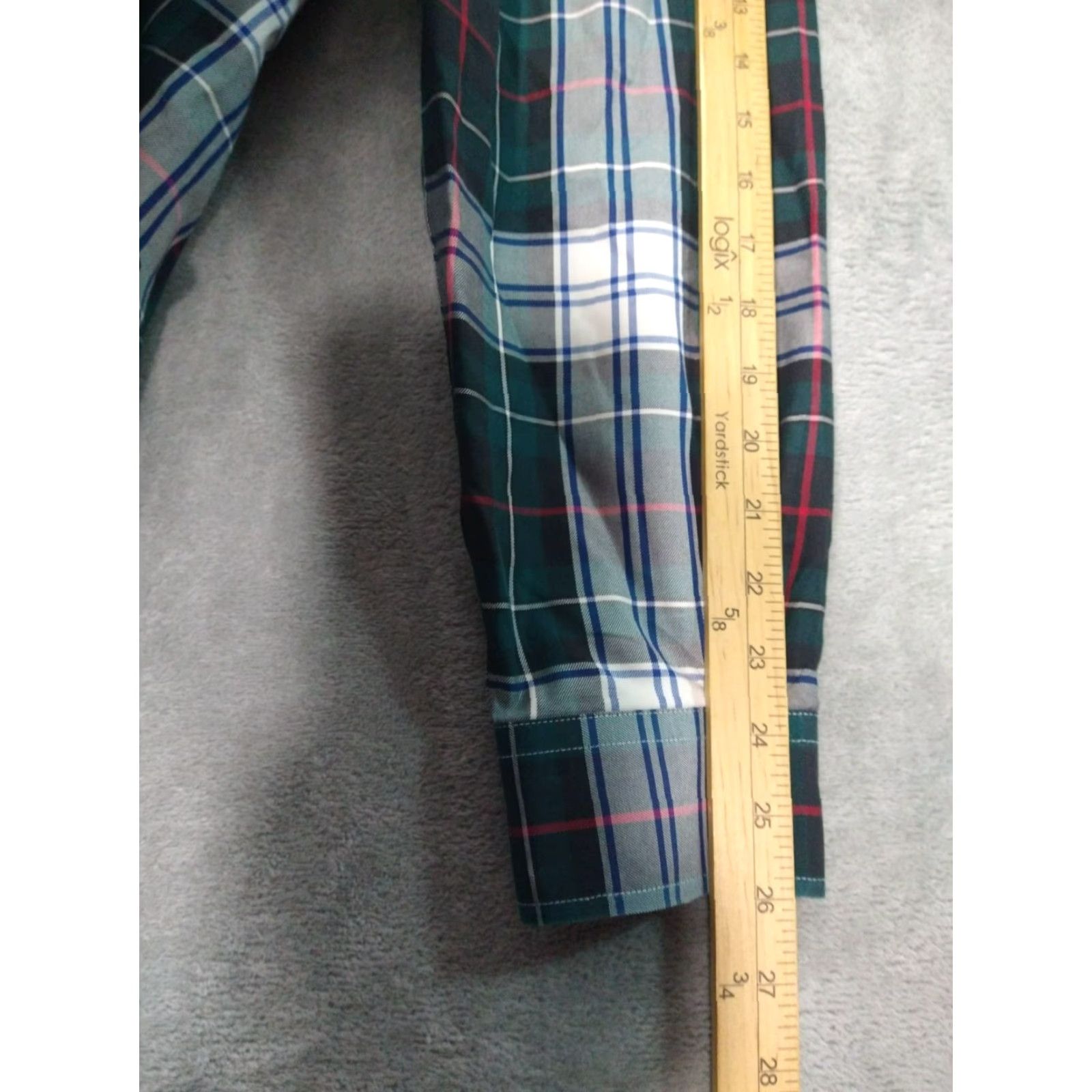 Brooks Brothers Brooks Brothers Non-Iron Long Sleeve Button-Up Shirt Mens Large Green Plaid Classic 346 Size US L / EU 52-54 / 3 - 6 Thumbnail