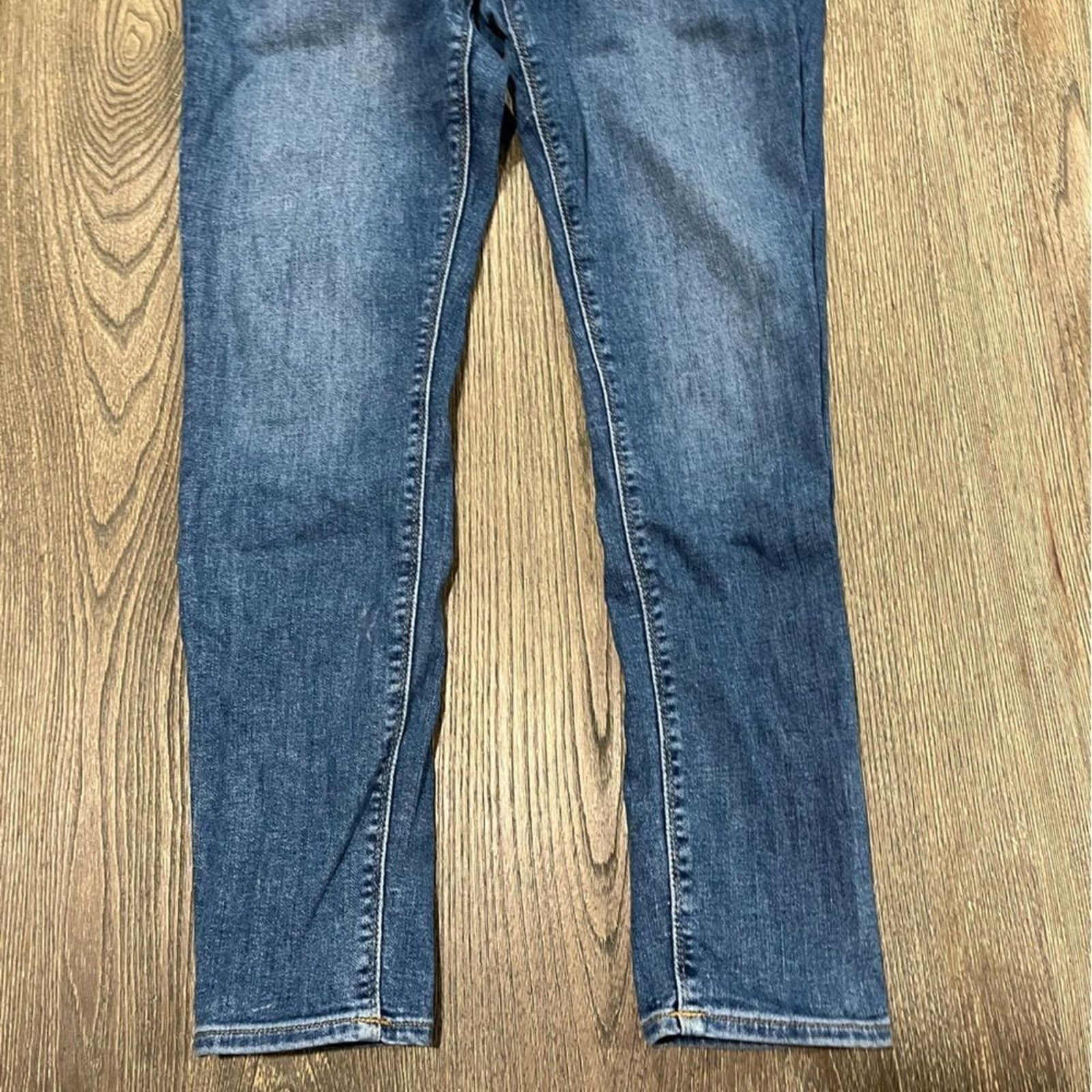 Hudson Hudson Natalie Super Skinny Jeans Mid-Rise Whisker Size 28 Size 28" / US 6 / IT 42 - 2 Thumbnail