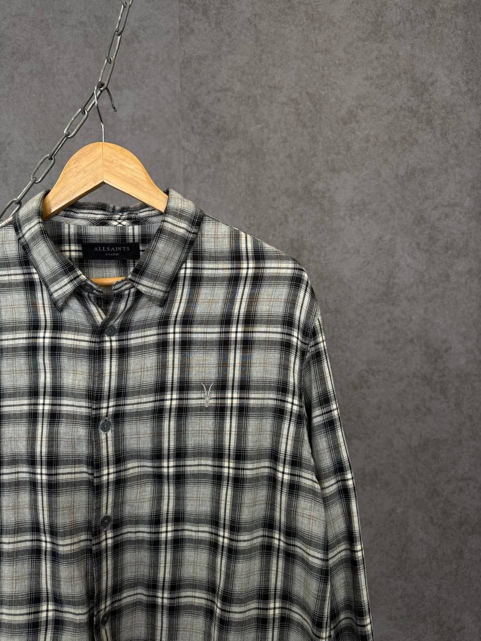 Allsaints Allsaints designer logo shirt Size US XL / EU 56 / 4 - 2 Thumbnail