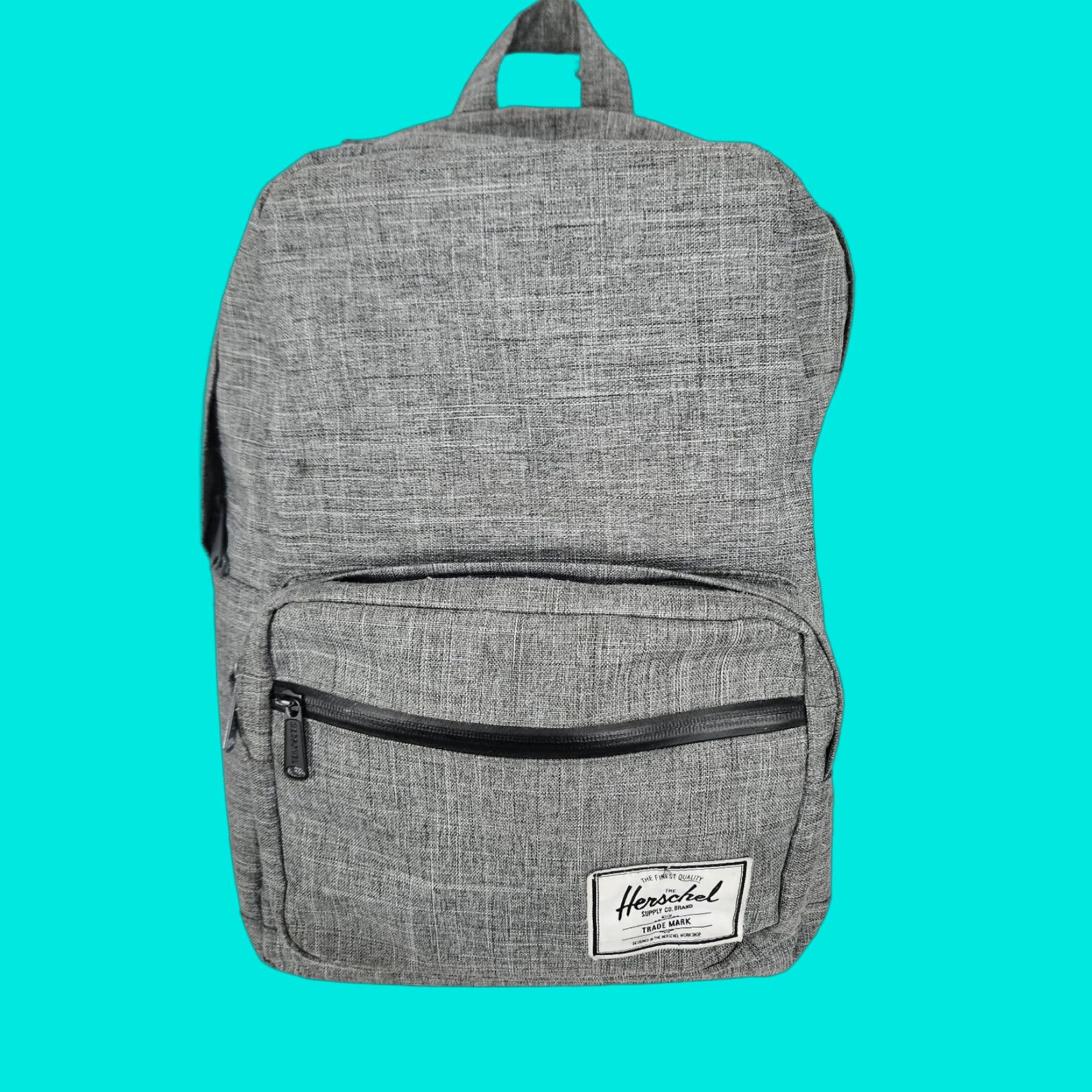 Vintage VINTAGE Herschel Grey Laptop Sleeve Multiple Pockets Organizer School Backpack Bag Size ONE SIZE - 1 Thumbnail