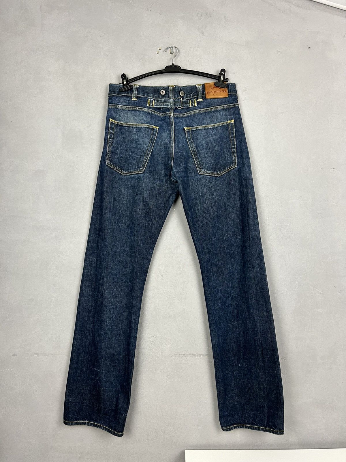 Pike Brothers Pike Brothers Roamer Selvedge Denim W36 L38 Waist Adjuster Size US 36 / EU 52 - 1 Thumbnail