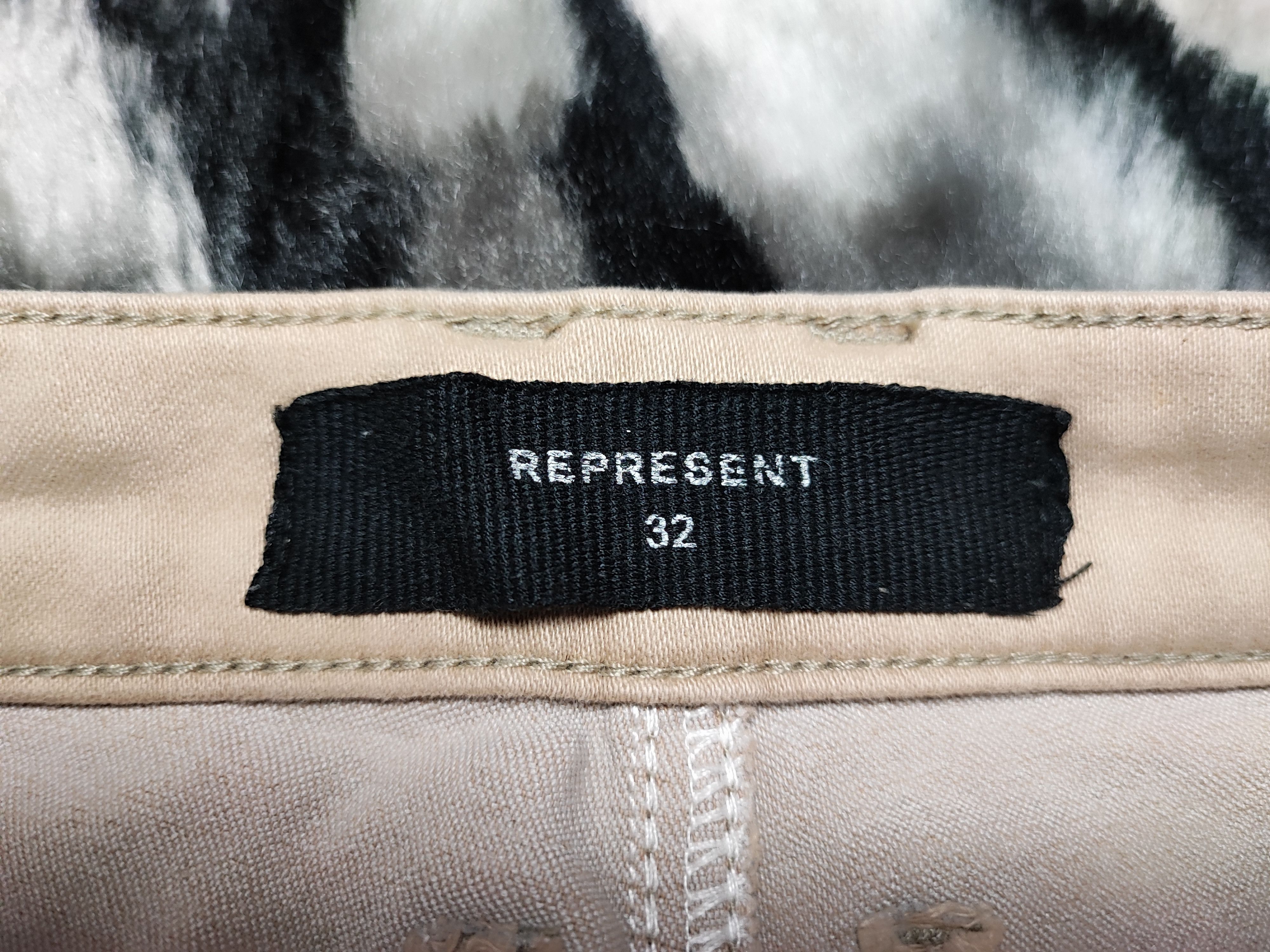 Represent Clo. Represent Brown Cotton Stretch Size US 30 / EU 46 - 13 Thumbnail